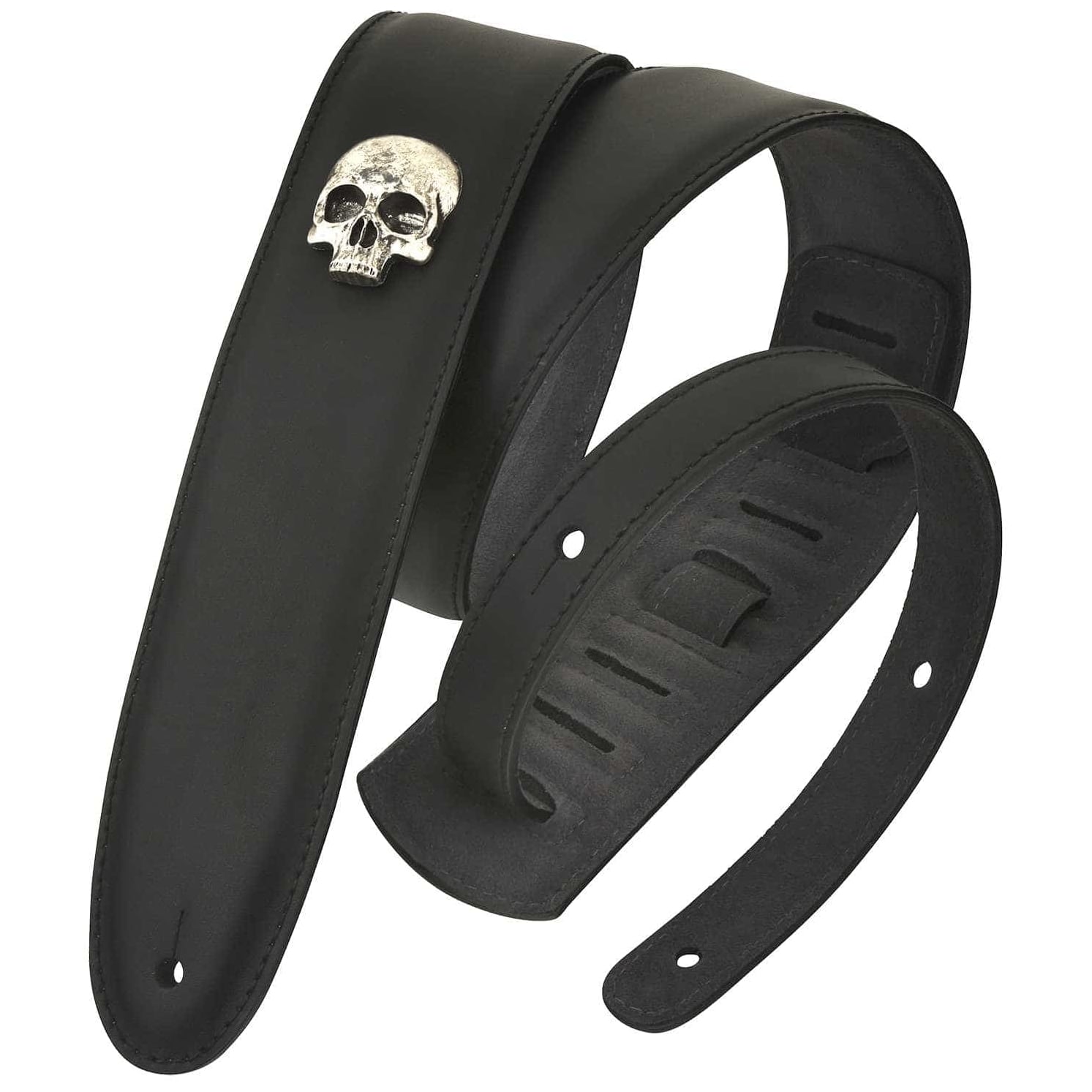 Bourbon Strap Guitar - Bourbon Strap Guitar Custom Skull
