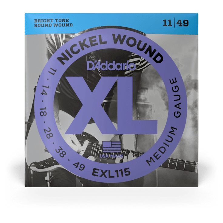 D’Addario - D’Addario EXL115 - XL Electric Nickel Wound 011-049