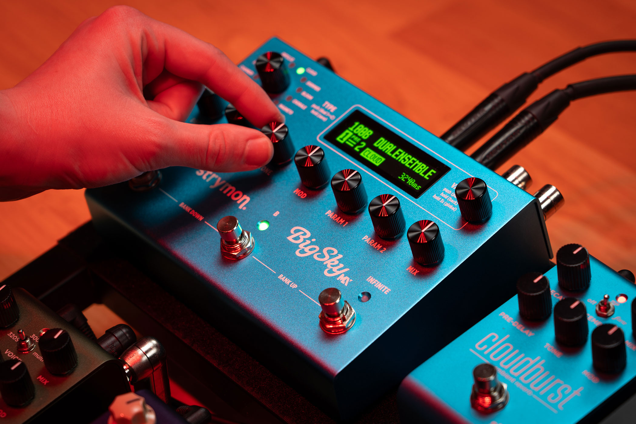 Image of Strymon bigsky mx stage lifestyle 1 2100x1400