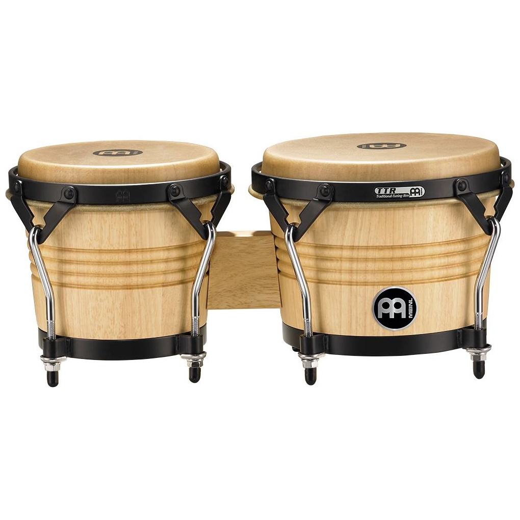 Meinl Percussion - Meinl Percussion LC300NT-M - Artist Series LC300 Wood Bongo Luis Conte, Natural