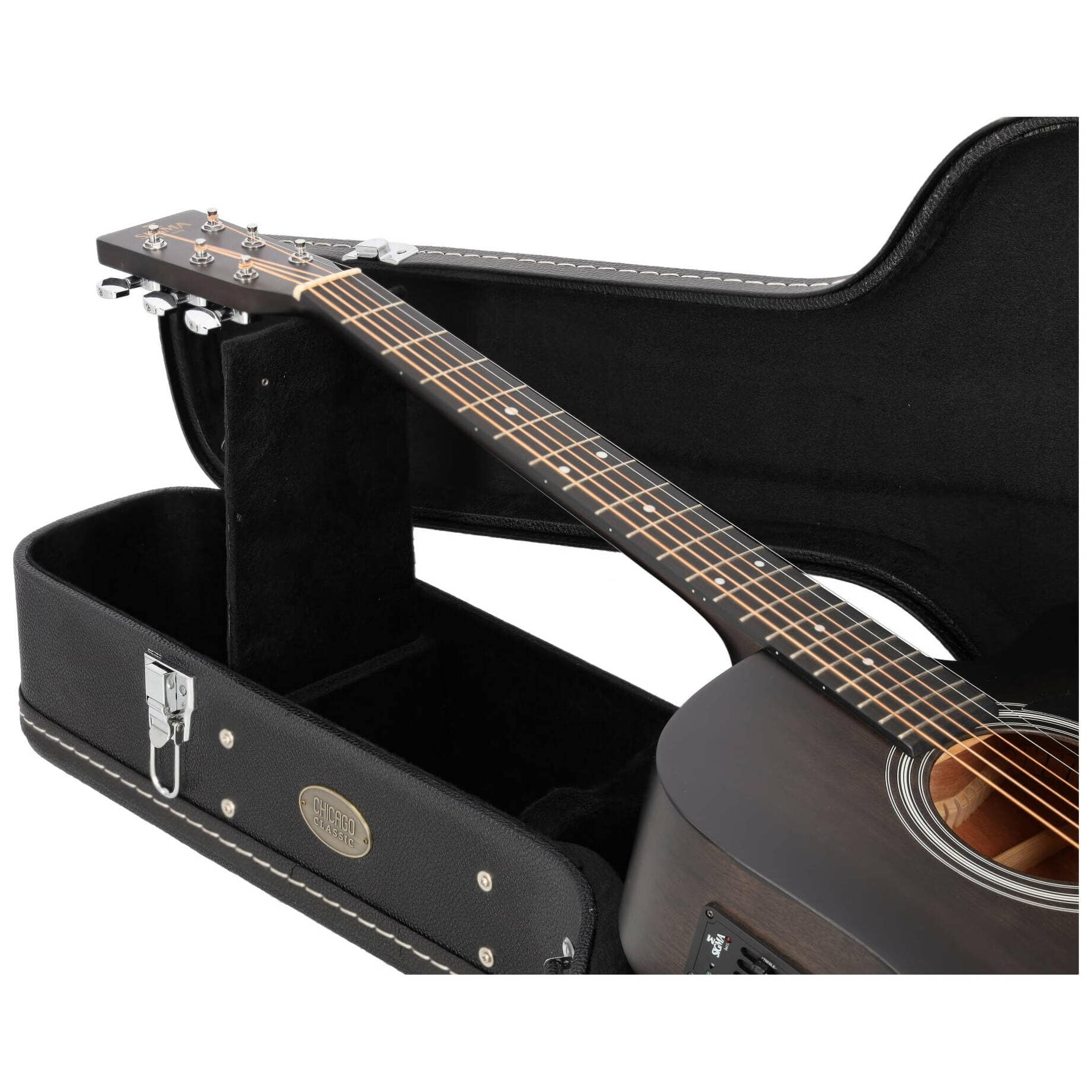Chicago Classic Holzkoffer Western 000 Schwarz 9