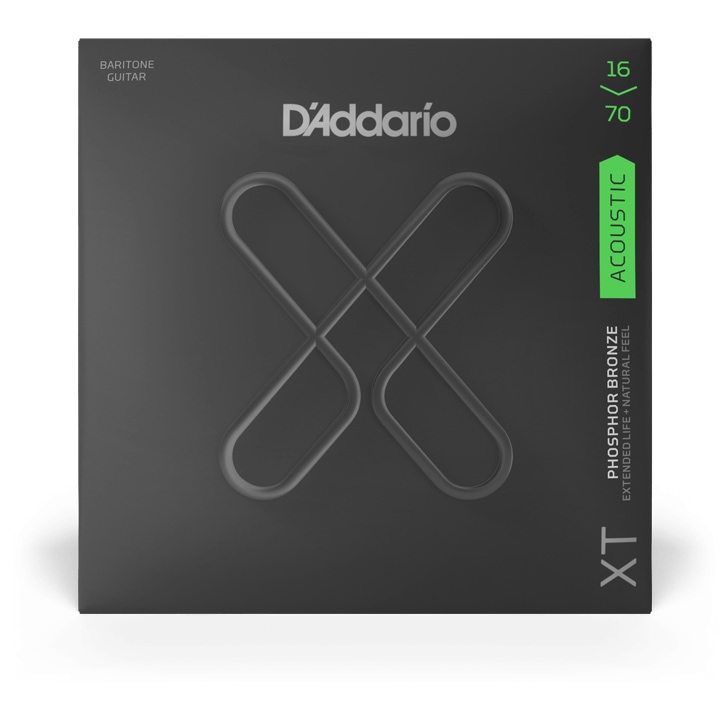 D’Addario - D’Addario XTAPB1670, XT Phosphorbronze-Akustiksaite, Medium Bariton, 16-70 - 1