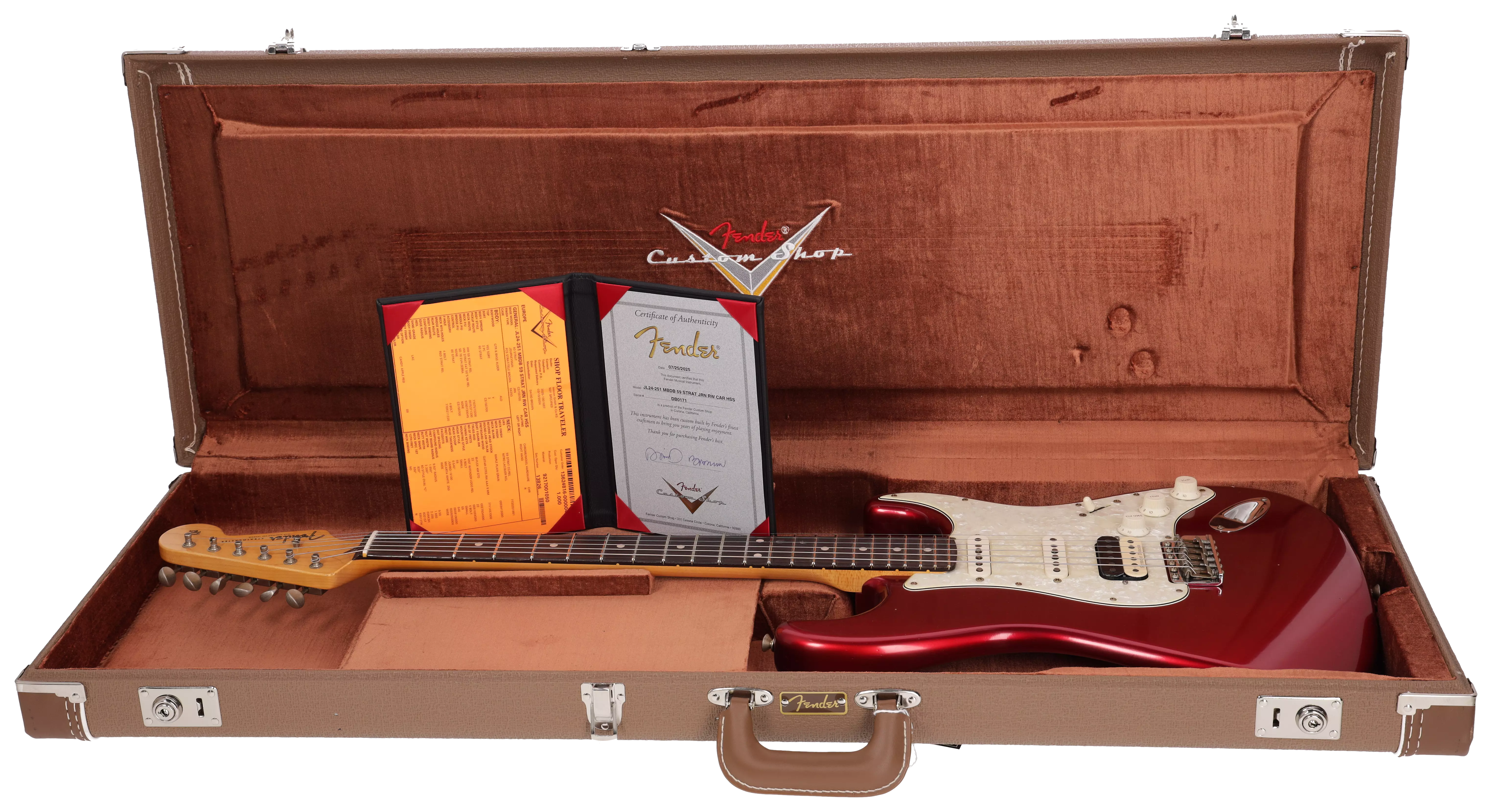 Fender Custom Shop 1959 Stratocaster JRN RW HSS RSD CAR MBDB Masterbuilt David Brown #2 17