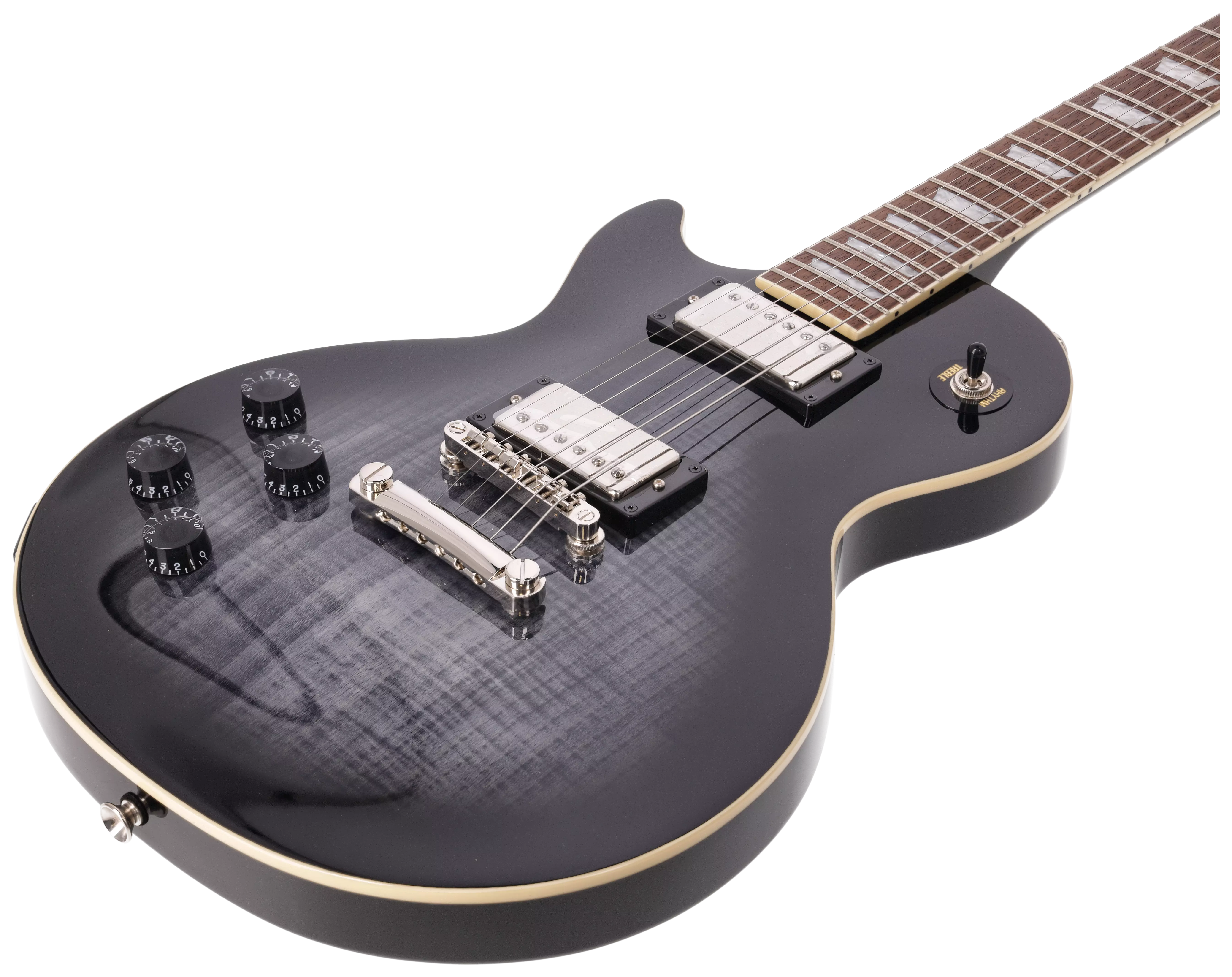 Epiphone Les Paul Tribute Plus LH Ebony Burst 4