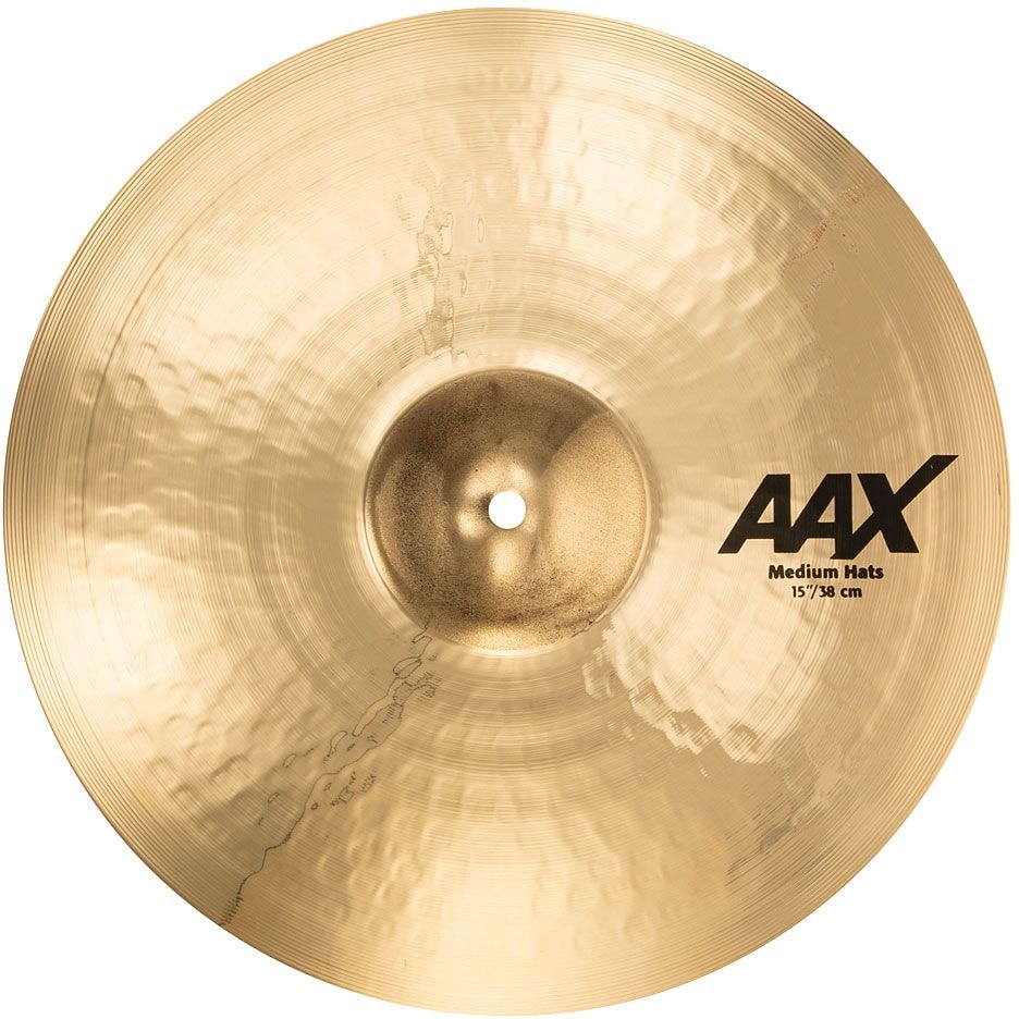 Sabian AAX 15" Medium Hats Brilliant 1