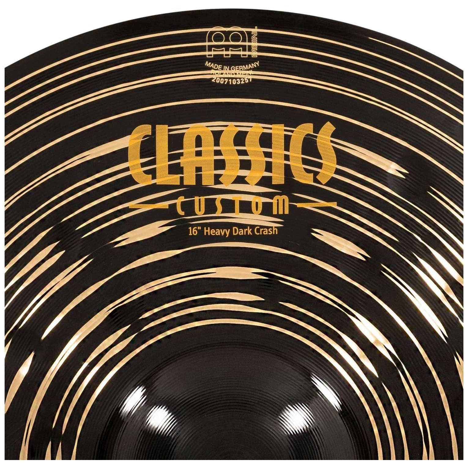Meinl Cymbals - Meinl Cymbals CC16HDAC - 16 Classics Custom Dark Heavy Crash - 5