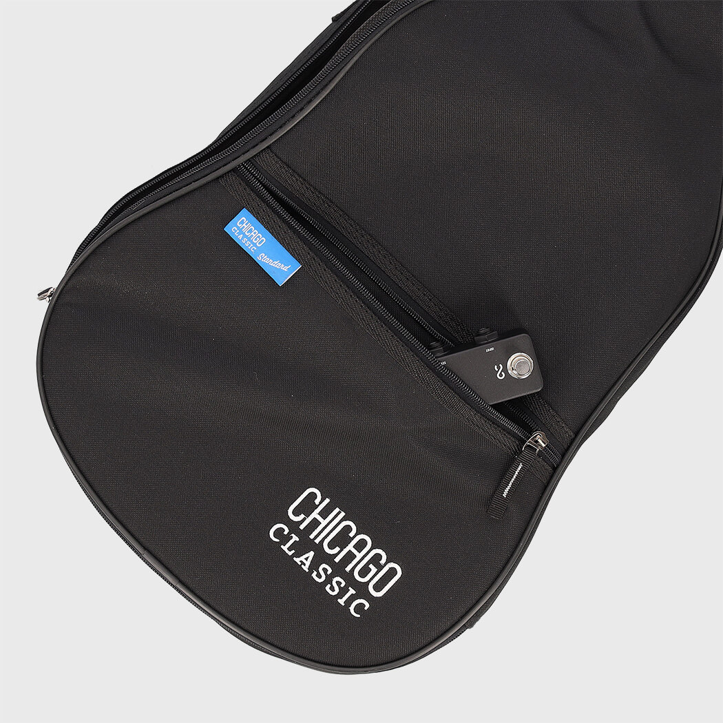 Image of Chicago classic konzertgitarren tasche standard 12 11 grau 1050