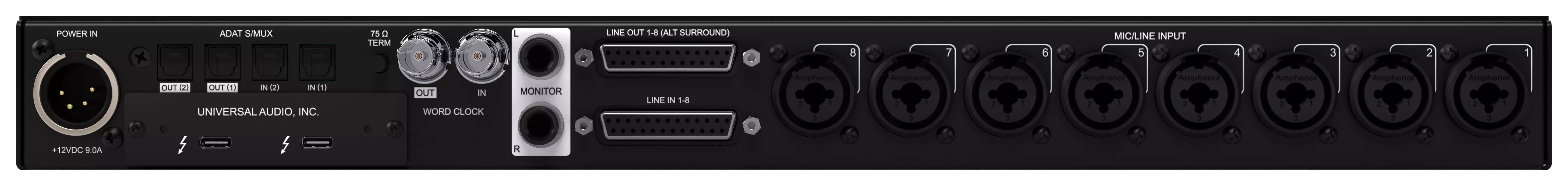 Universal Audio Apollo x8p Gen 2 Essentials+ 3