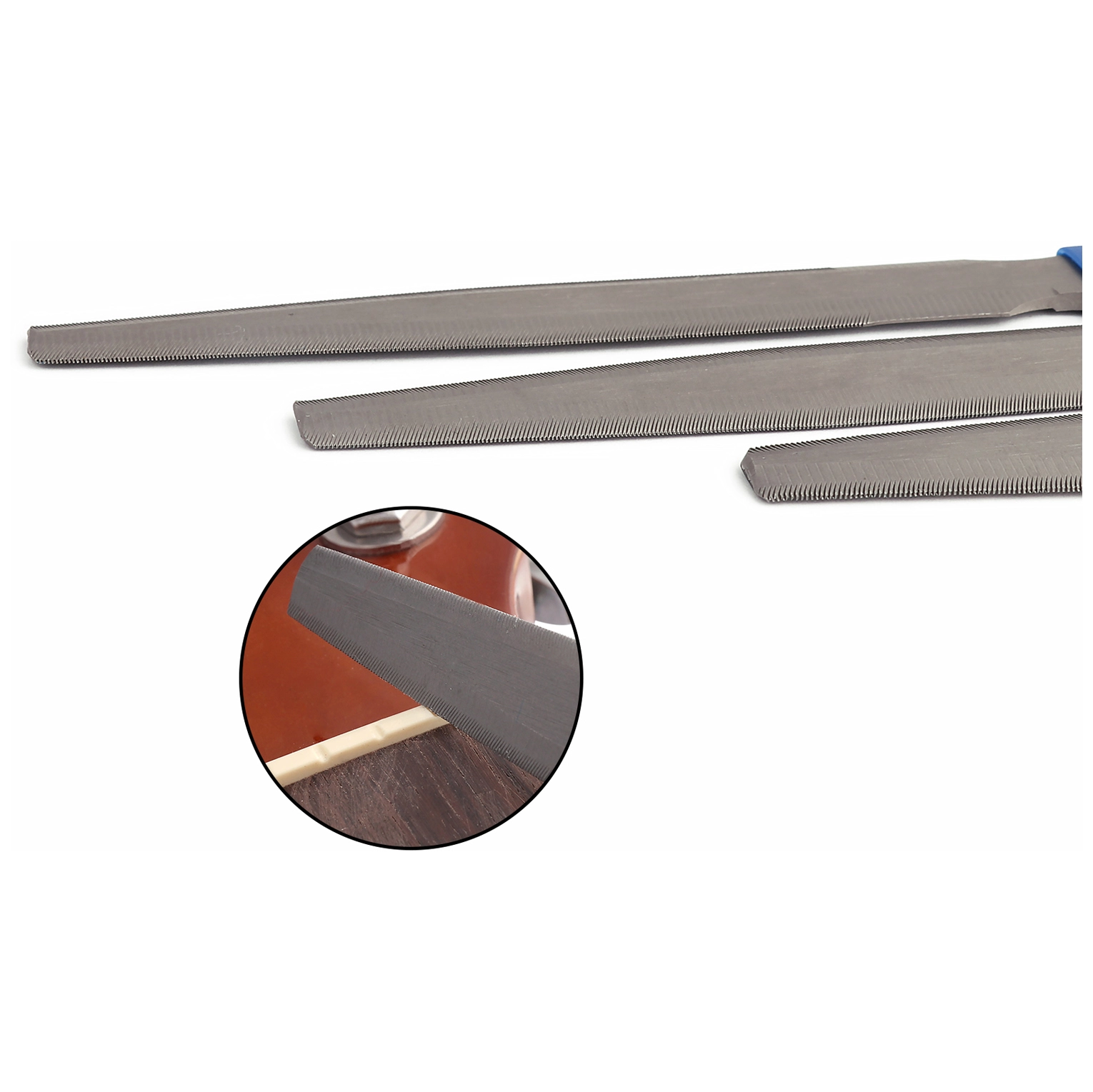 Redwood Nut & Bridge Slot File Set 3
