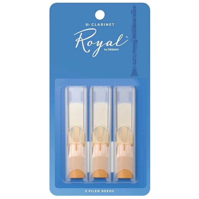 D’Addario Woodwinds - D’Addario Woodwinds Royal - Bb Klarinette 1,5 - 3er Pack - 1