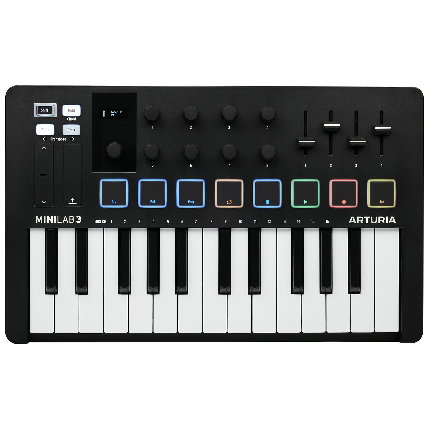 Arturia MiniLab 3 Black 1