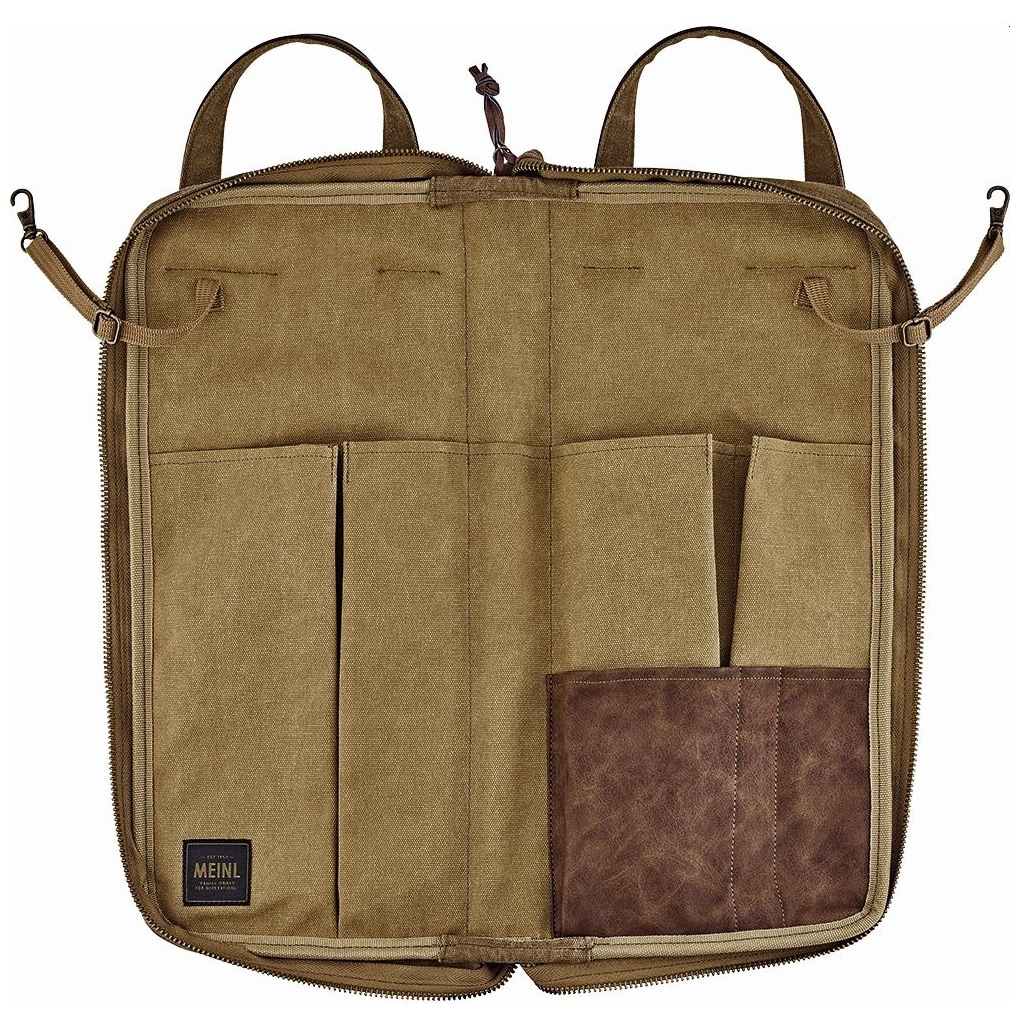 Image of Meinl cymbals mwskh canvas collection stick bag, cvintage khaki 10028399 4