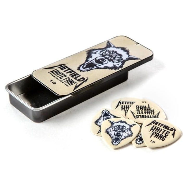 Dunlop - Dunlop Flow Pick Hetfield White Fang Player s Pack 1,00