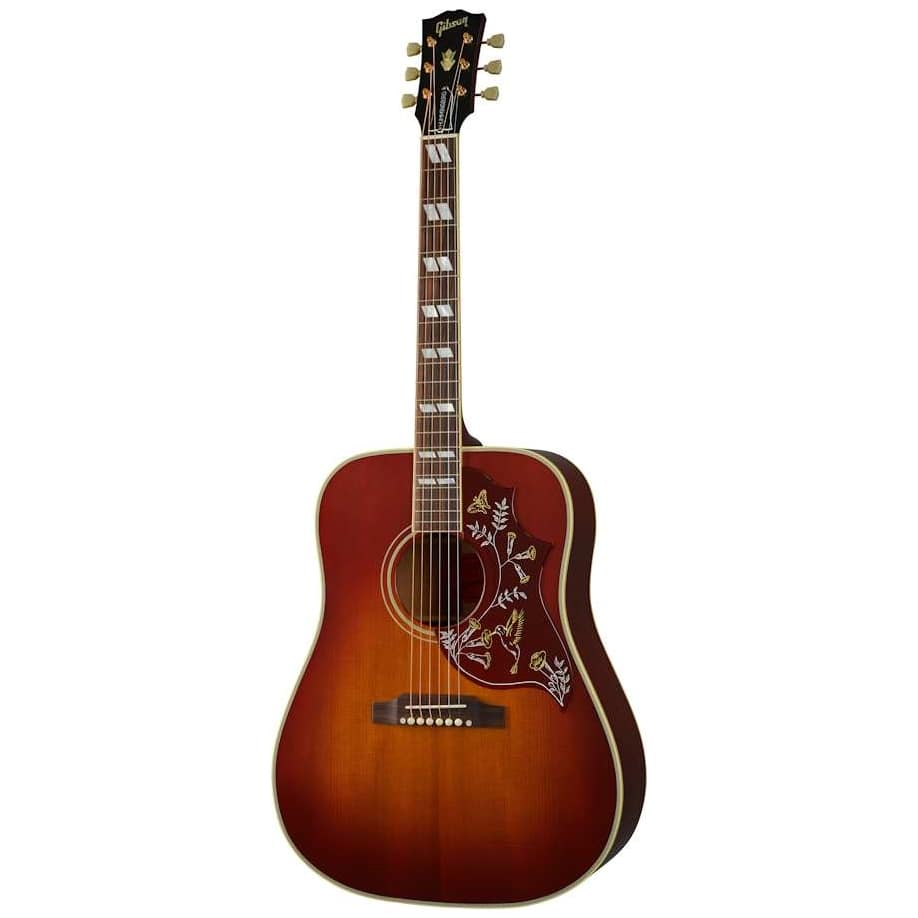 Gibson - Gibson 1960 Hummingbird Fixed Bridge Heritage Cherry Sunburst - 5
