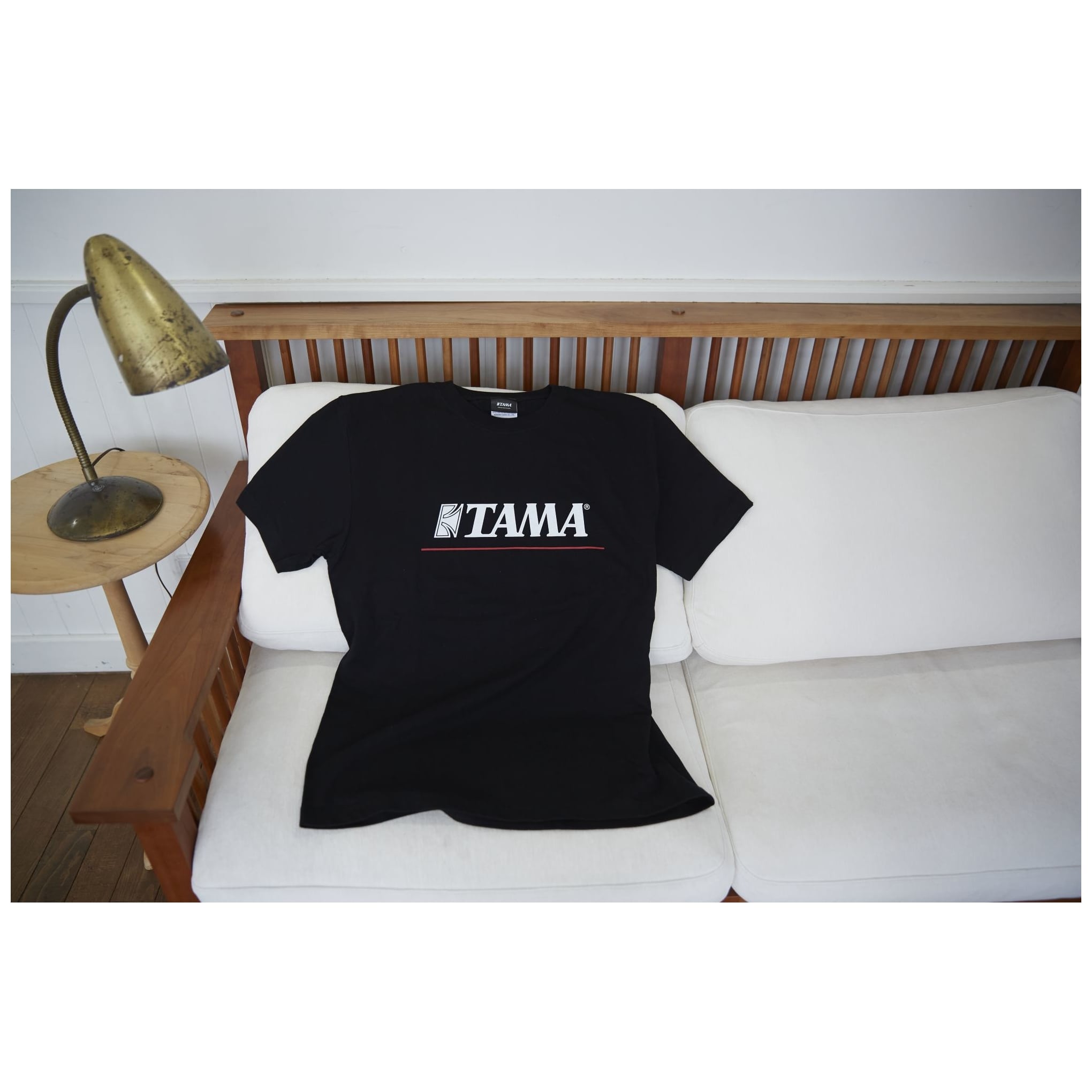 Image of Tama tamt004xl t shirt logo  red line  schwarz  xl 12000203 3