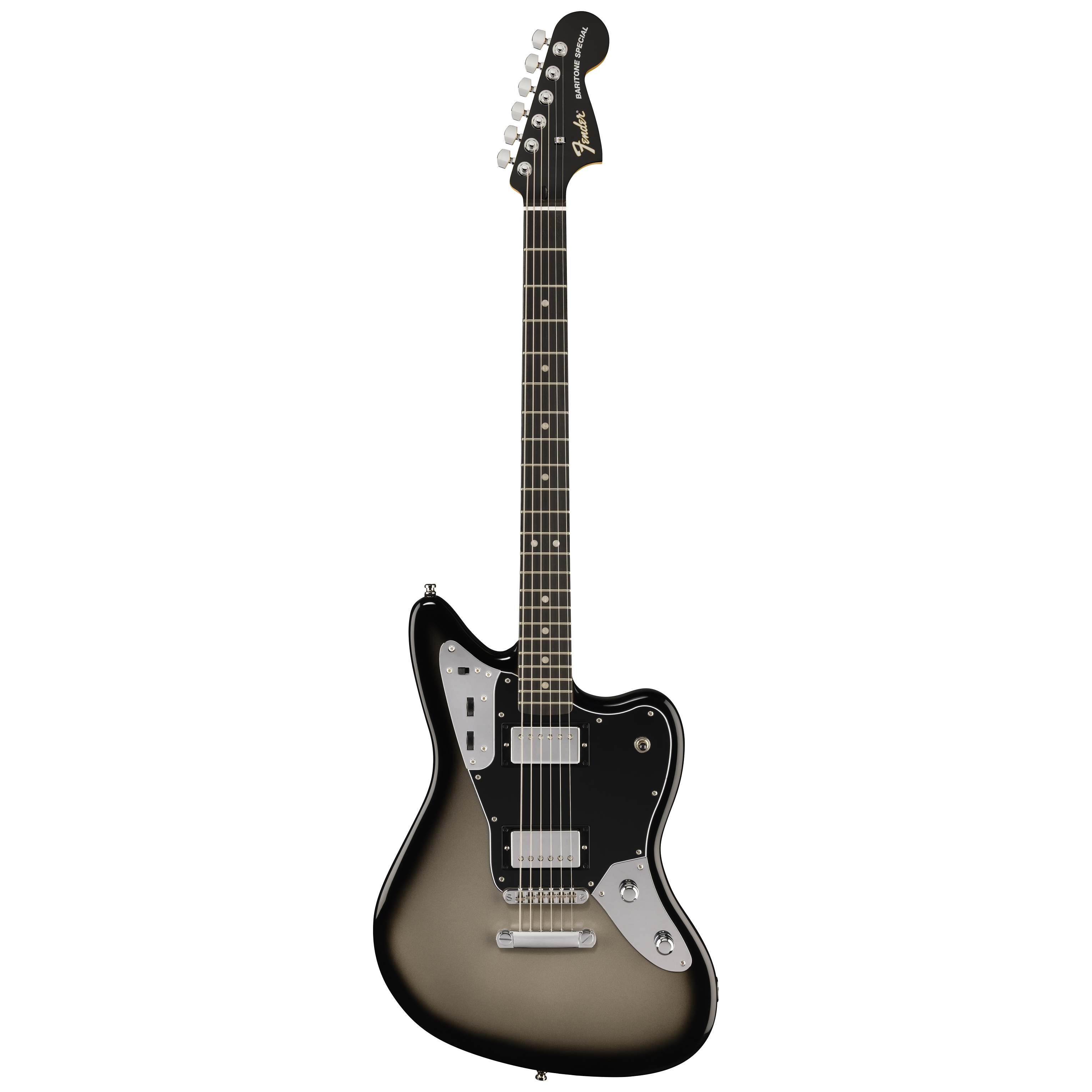 Fender LTD Edition Player Fusion Jaguar Baritone EB Silverburst