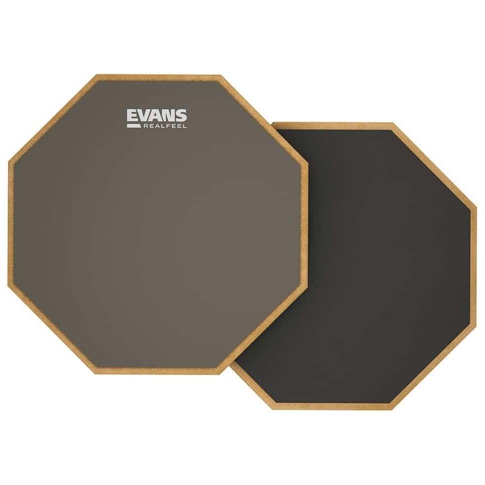 Evans - Evans RF12D - RealFeel by Evans - Two-Sided Practice Pad - 12 Zoll