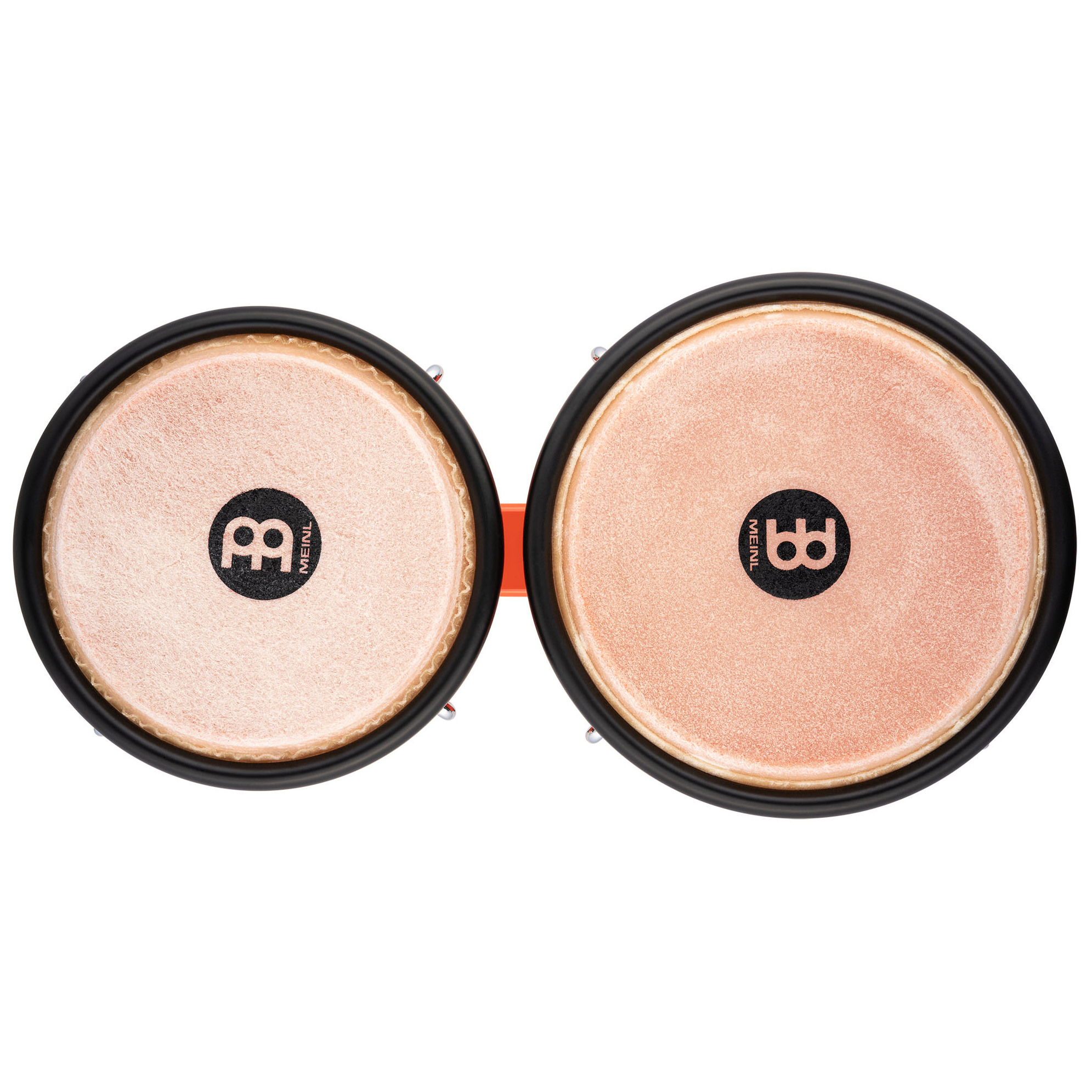 Meinl Percussion HB50EC - 6 1/2" & 7 1/2" Molded ABS Bongo, Electric Coral   2