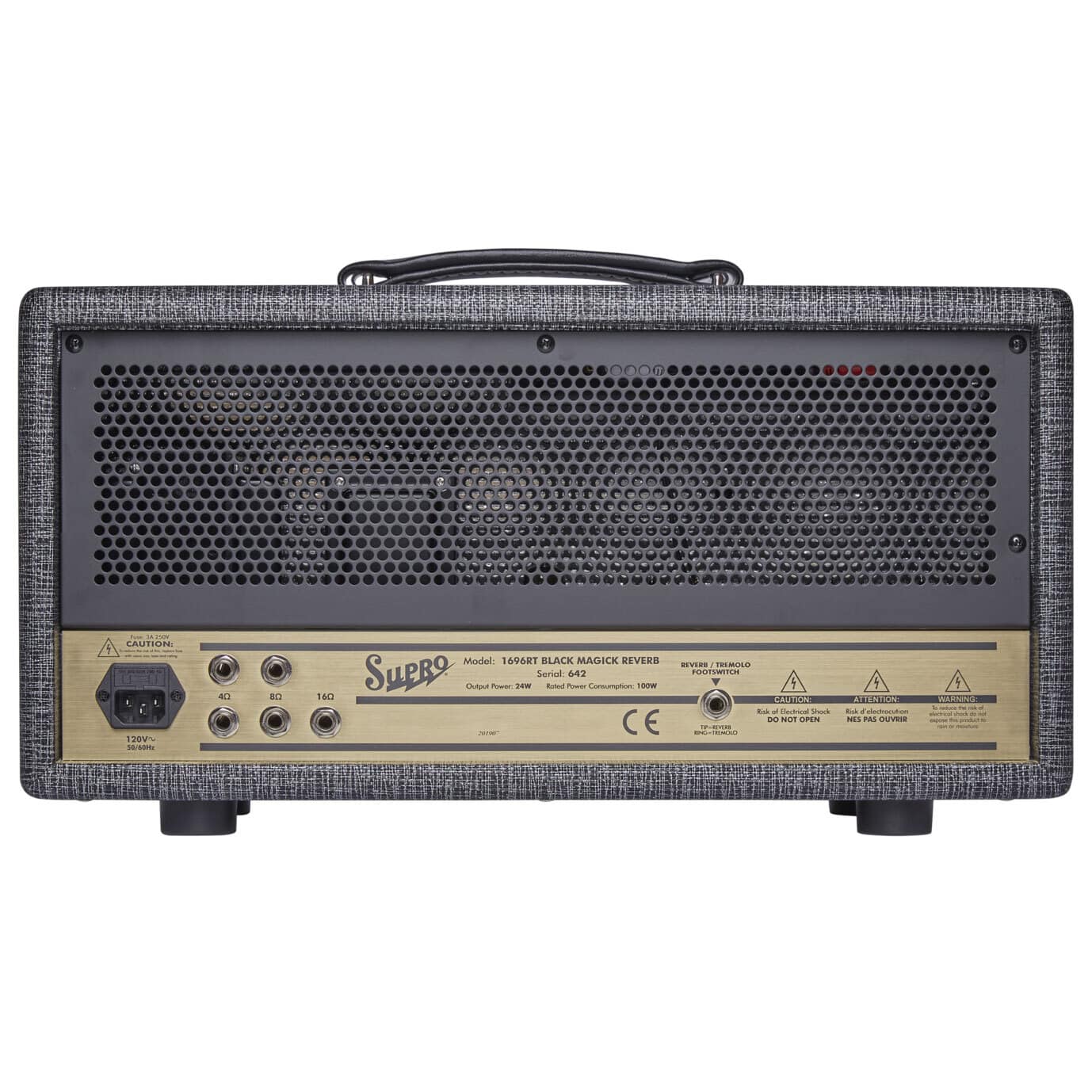  S1696RTH Black Magick Reverb Head 2