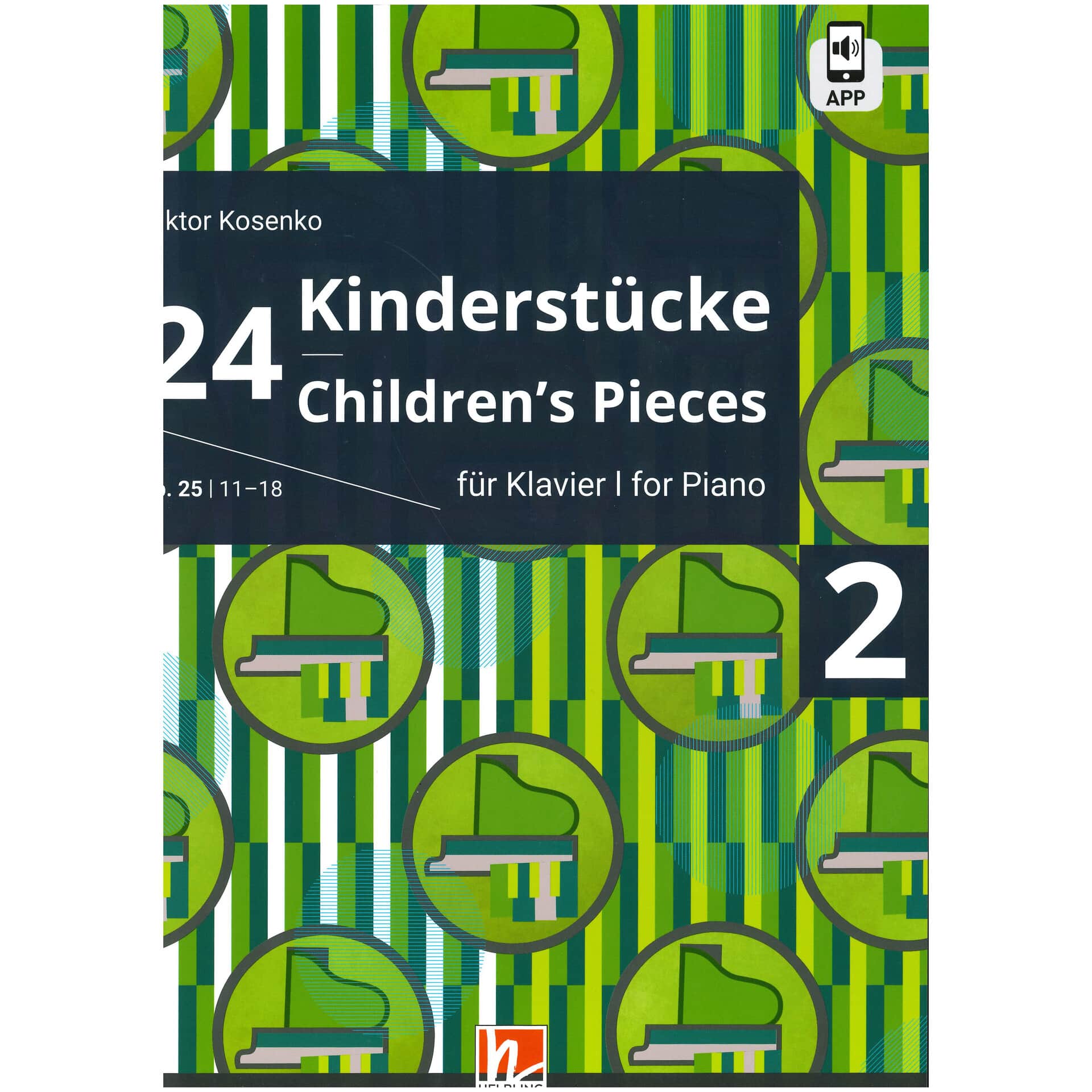 24 Kinderstücke Band 2 Nr. 11 - 18