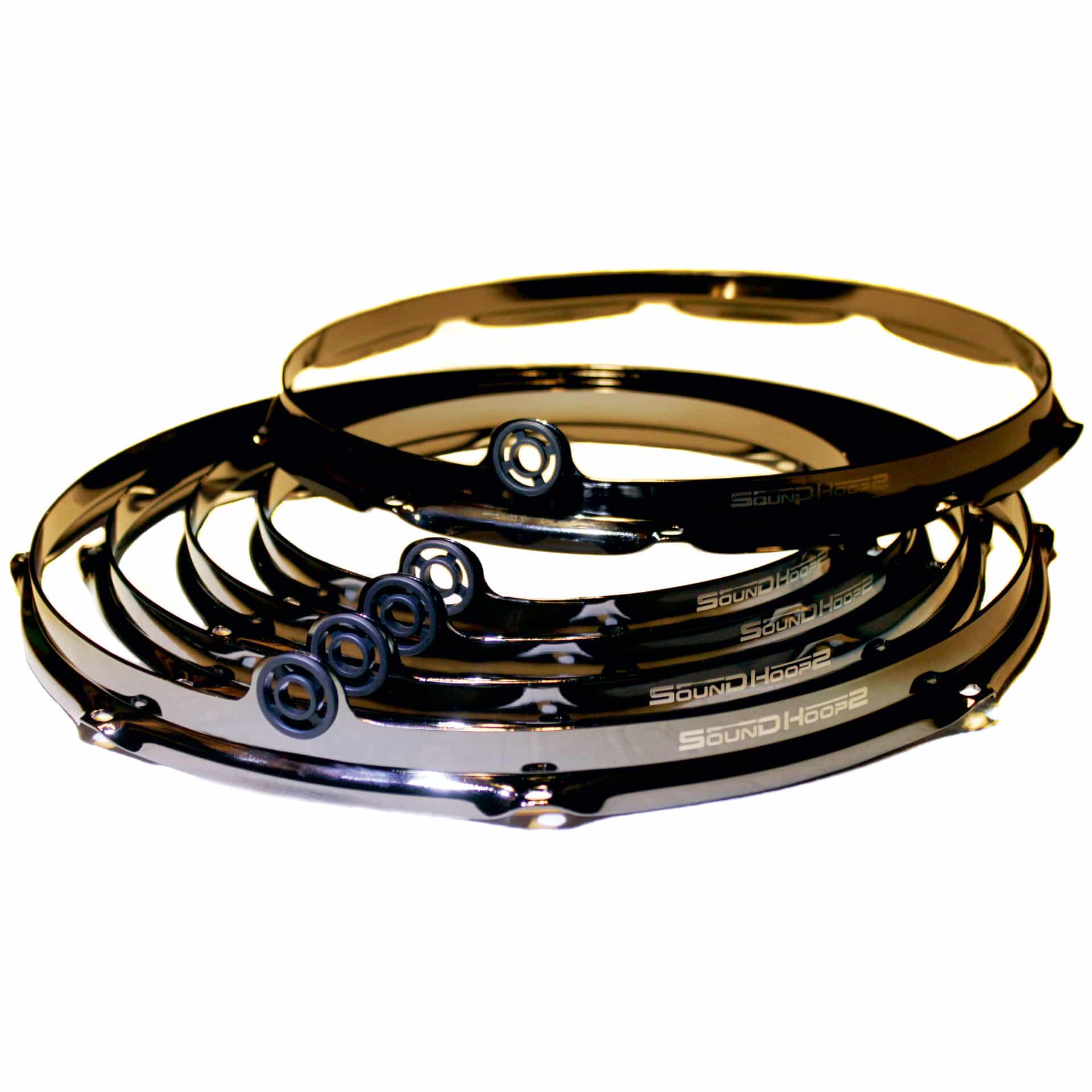  Soundhoops Pro Black Nickel 5 Hoop Set