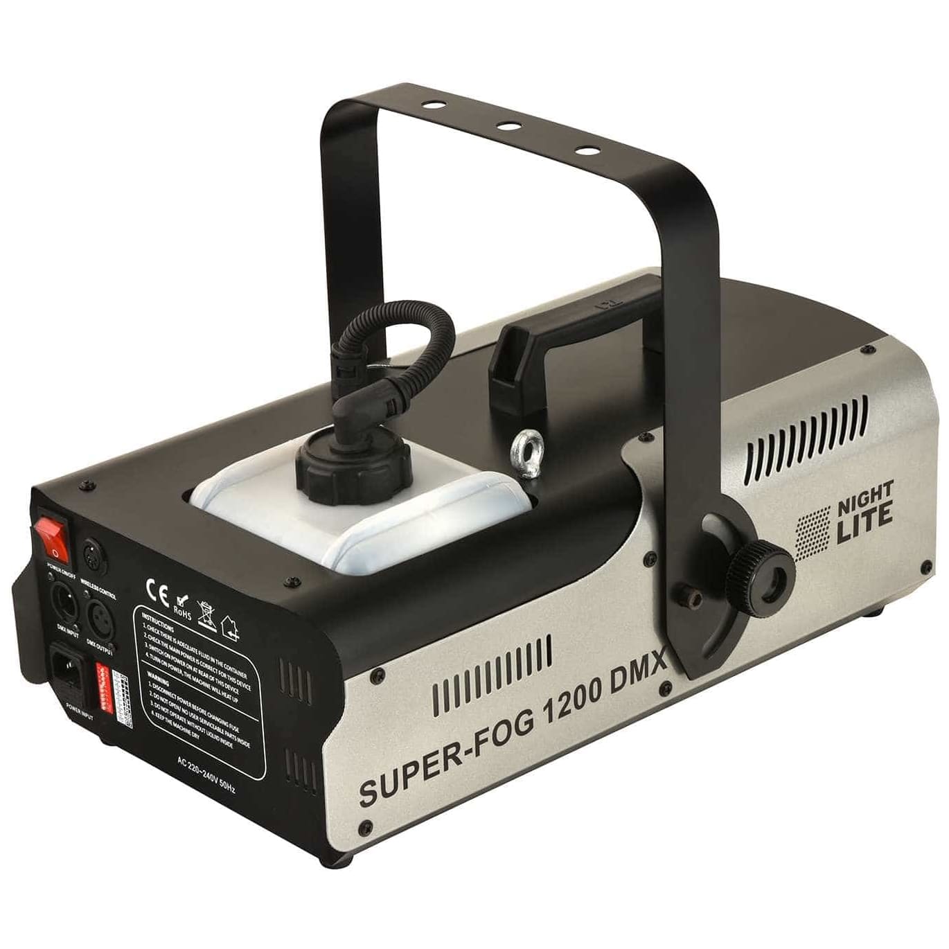 Nightlite - Nightlite Super-Fog 1200 DMX Nebelmaschine - 1