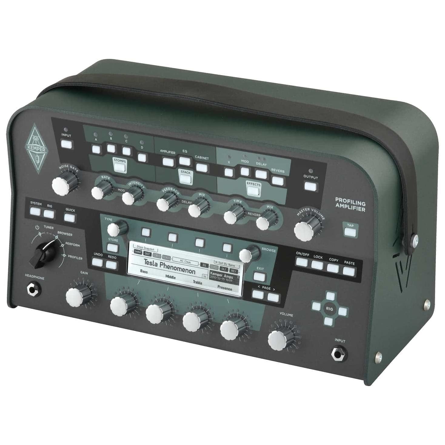 Kemper - Kemper Profiling Amplifier Powerhead BK + Profiler Remote