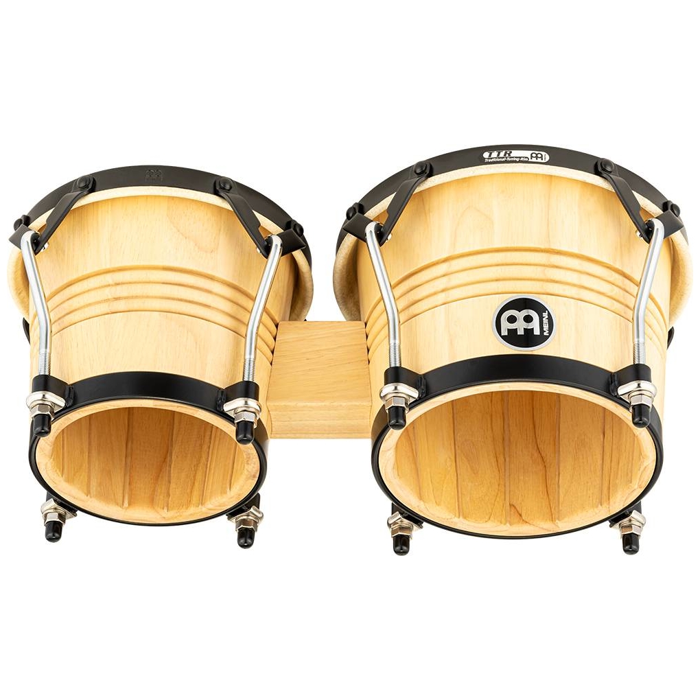 Meinl Percussion - Meinl Percussion LC300NT-M - Artist Series LC300 Wood Bongo Luis Conte, Natural - 2