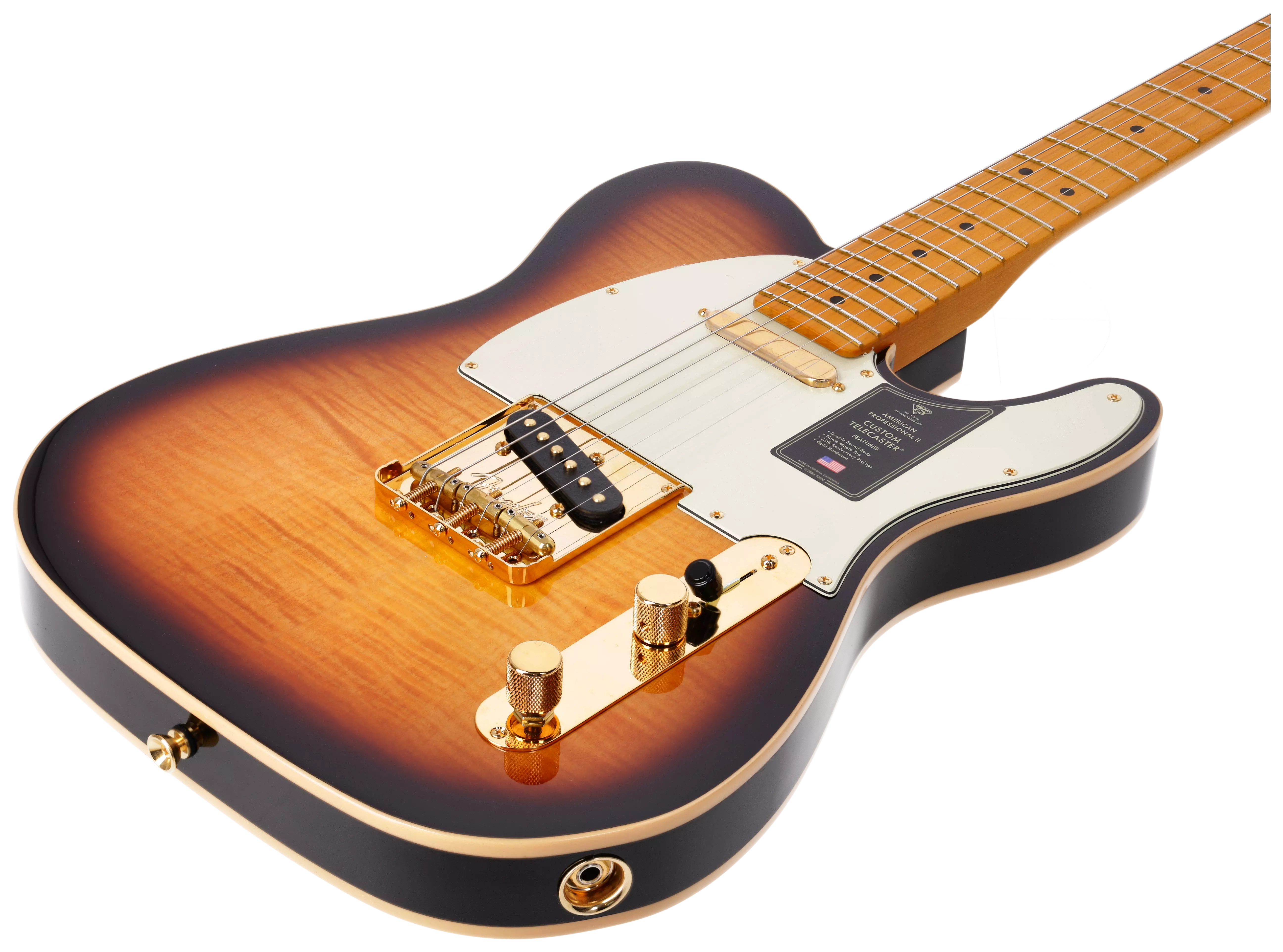 Fender 75th Anniversary American Pro II Custom Telecaster MN 3TS 4