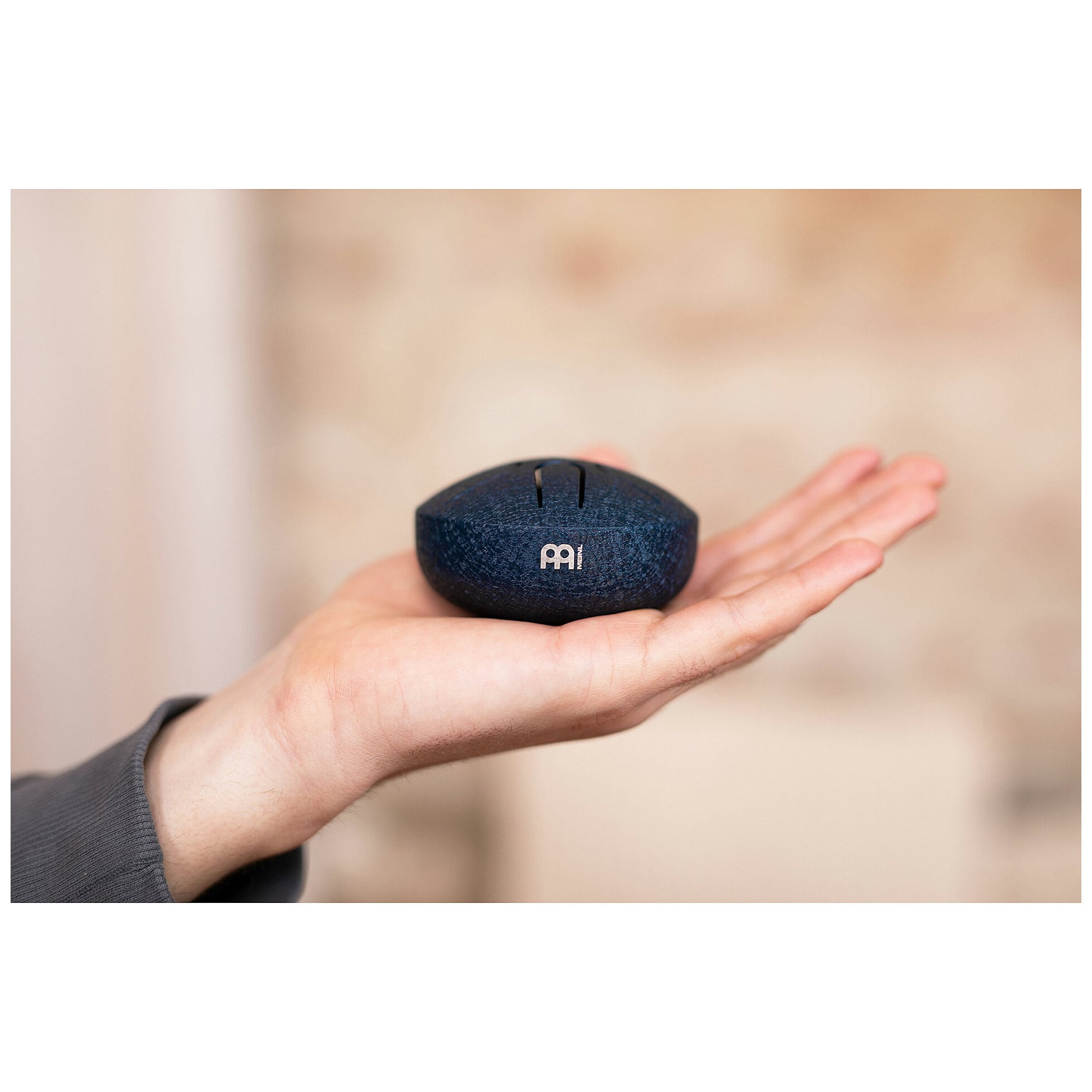 Meinl Sonic Energy PSTD2NBVF - Pocket Steel Tongue Drum A Dur - 6 Töne - Marineblau, Venusblume / 3"/7,6 cm 4
