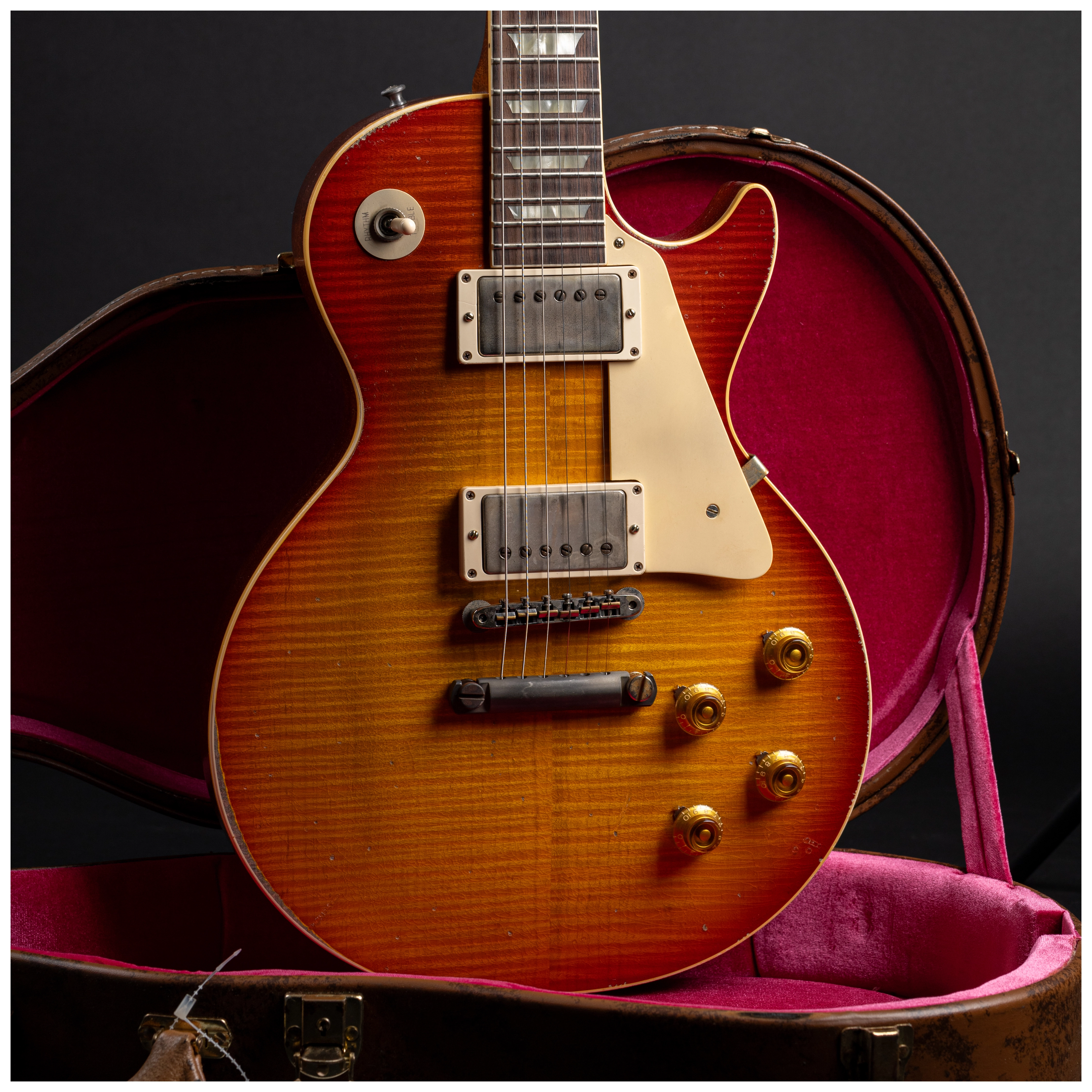 Gibson 1959 Les Paul Standard Reissue Heavy Aged Slow Iced Tea Fade Murphy Lab #2 20