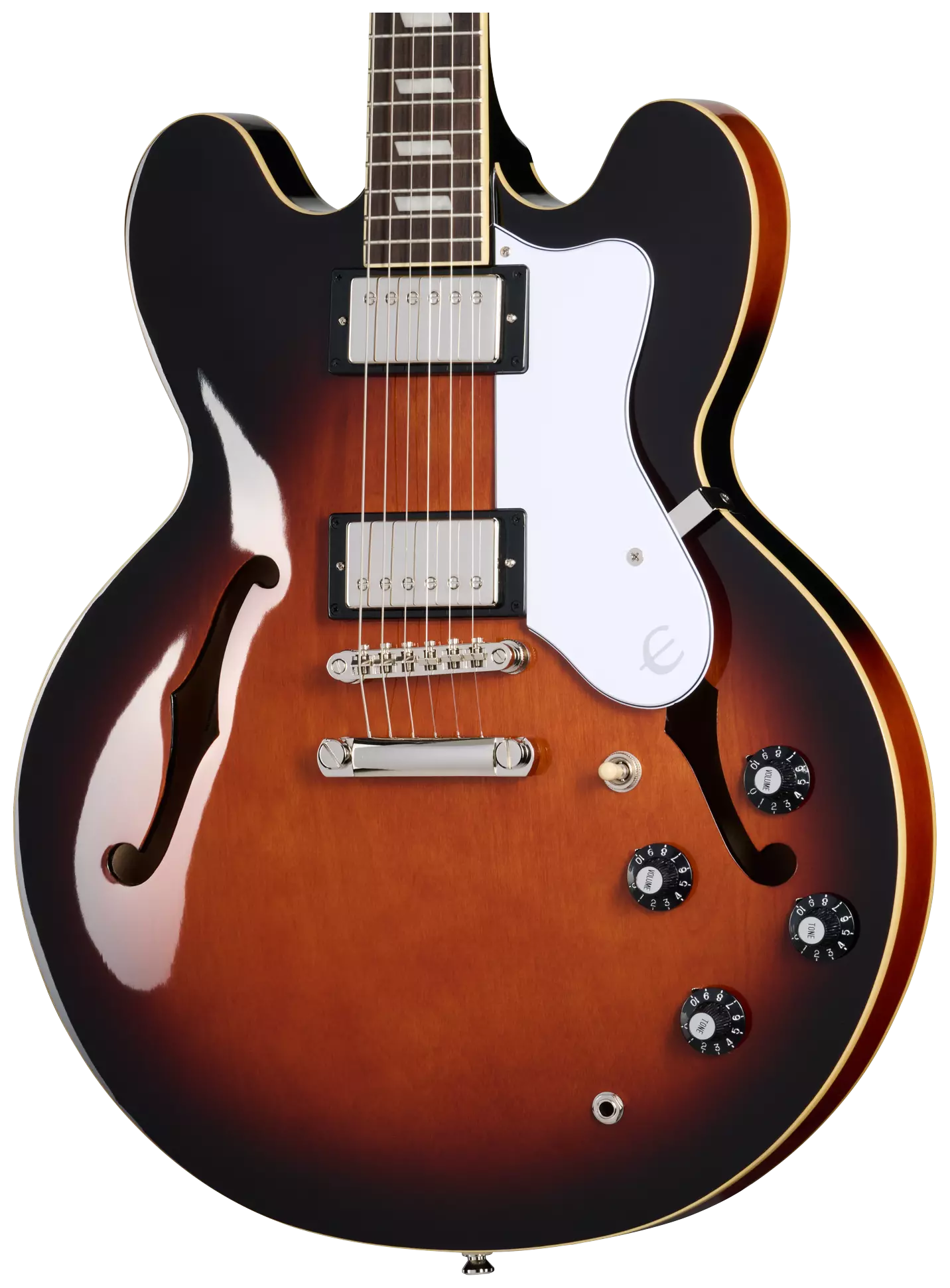 Epiphone Bonehead Riviera Dark Tobacco Burst 1