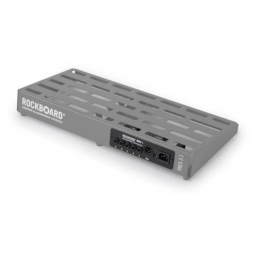 RockBoard - RockBoard MOD 1 V2All in One TRS XLR IEC Barrel Patchbay - 4