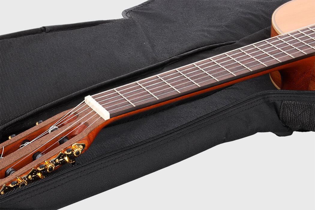 Image of Chicago classic konzertgitarren tasche standard 34 12 grau 1050x700