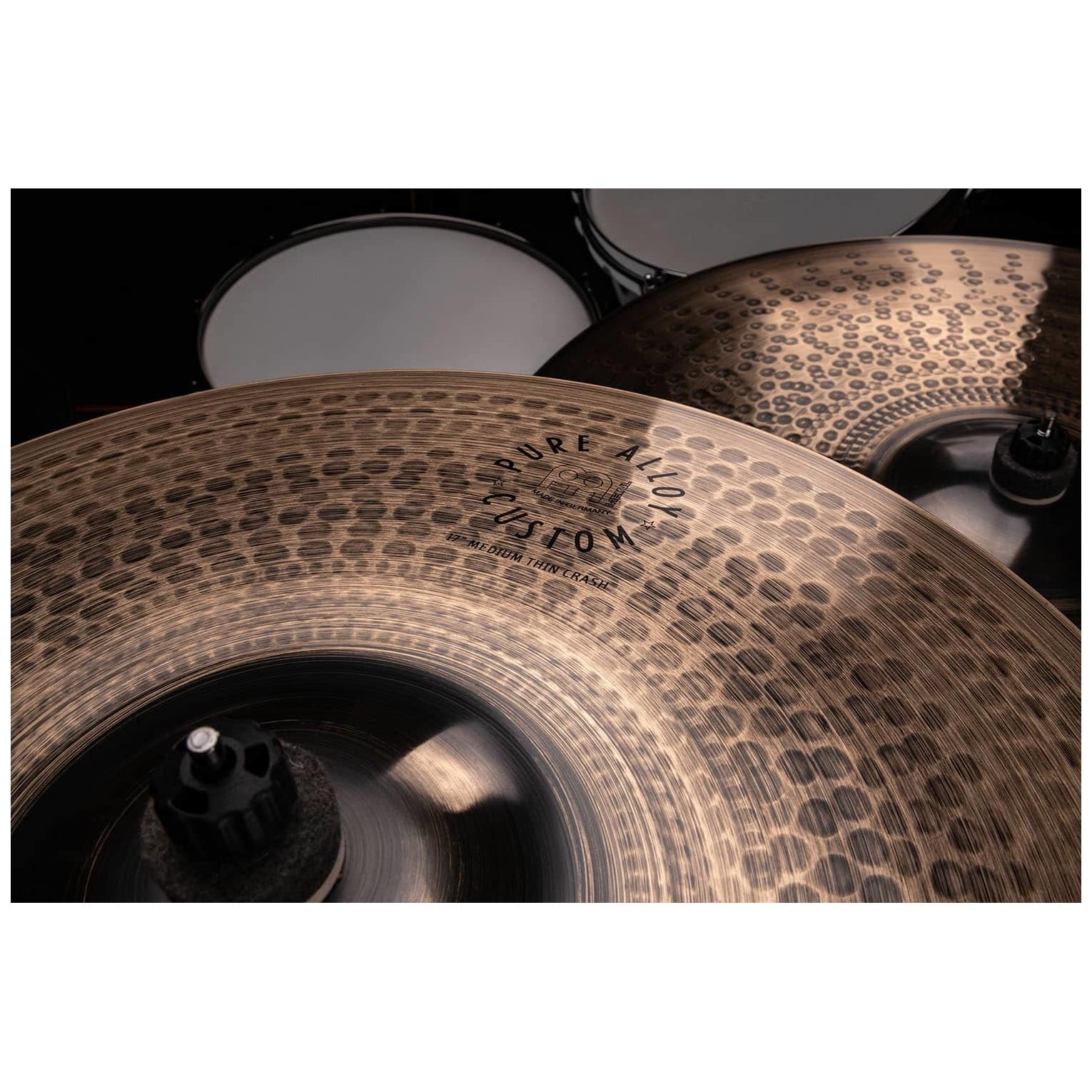 Meinl Cymbals - Meinl Cymbals PAC17MTC - 17 Pure Alloy Custom Medium Thin Crash - 4
