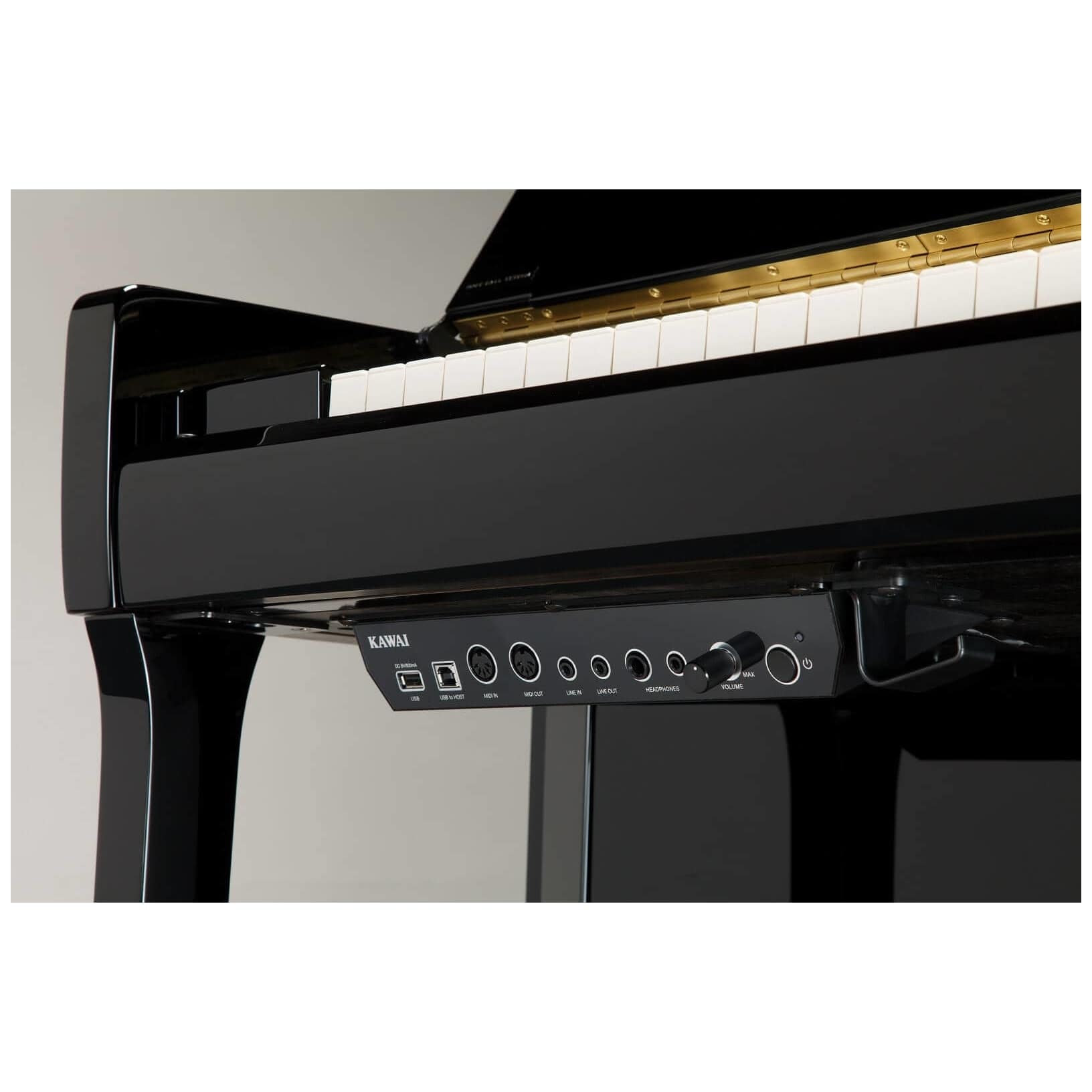Kawai - Kawai K-300 AURES 2 E P Schwarz Hochglanz - 1