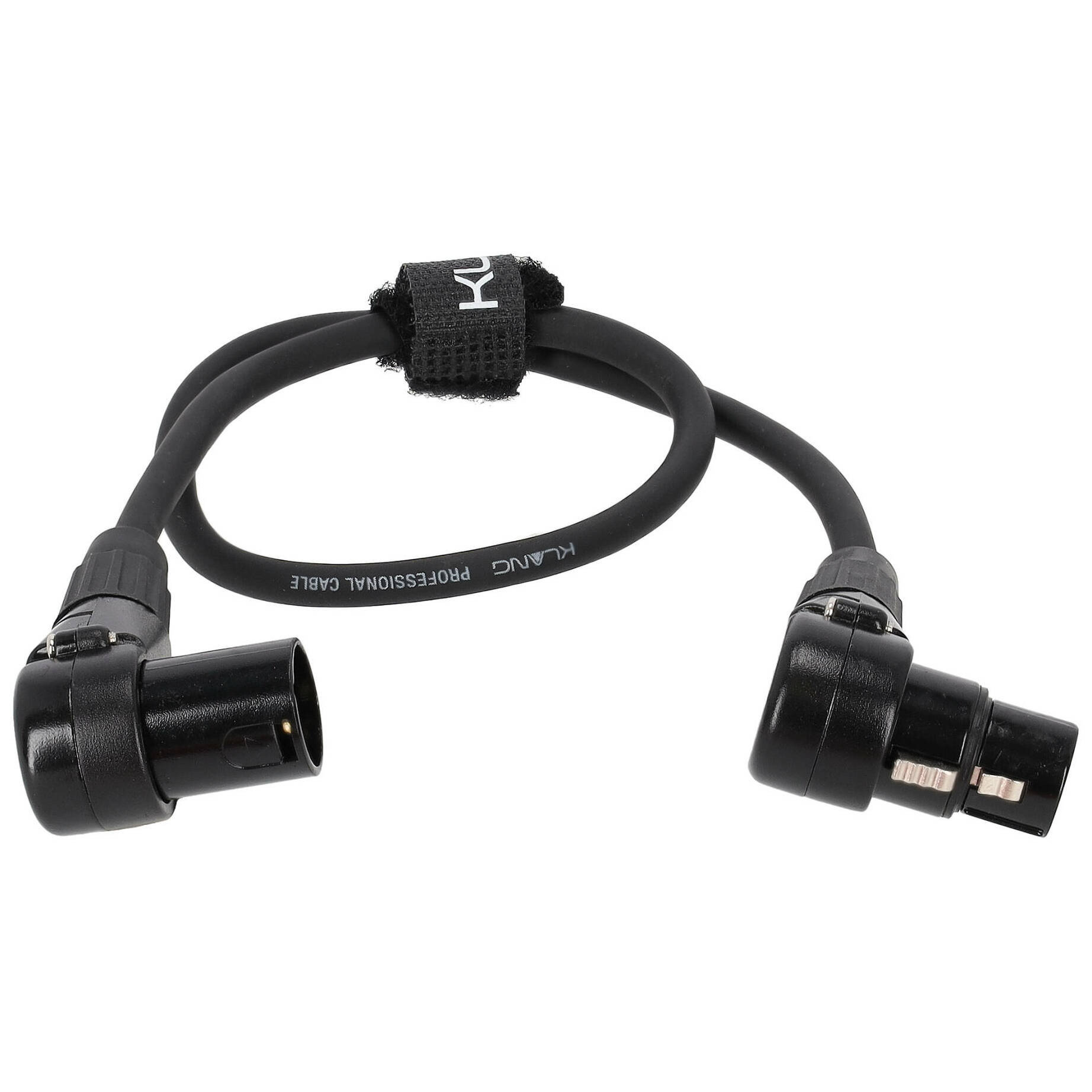 Klang Patchkabel XLR male 90°/XLR female 90° 0,50 Meter 1
