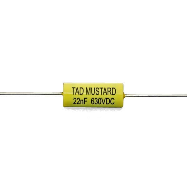  0.022 µfd Mustard Cap