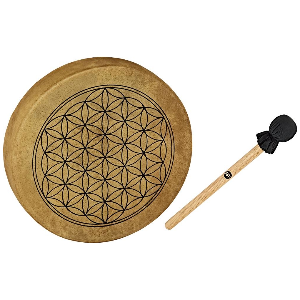 Meinl Sonic Energy - Meinl Sonic Energy HOD15-FOL - Native American-Style Hoop Drum, 15 , Flower Of Life