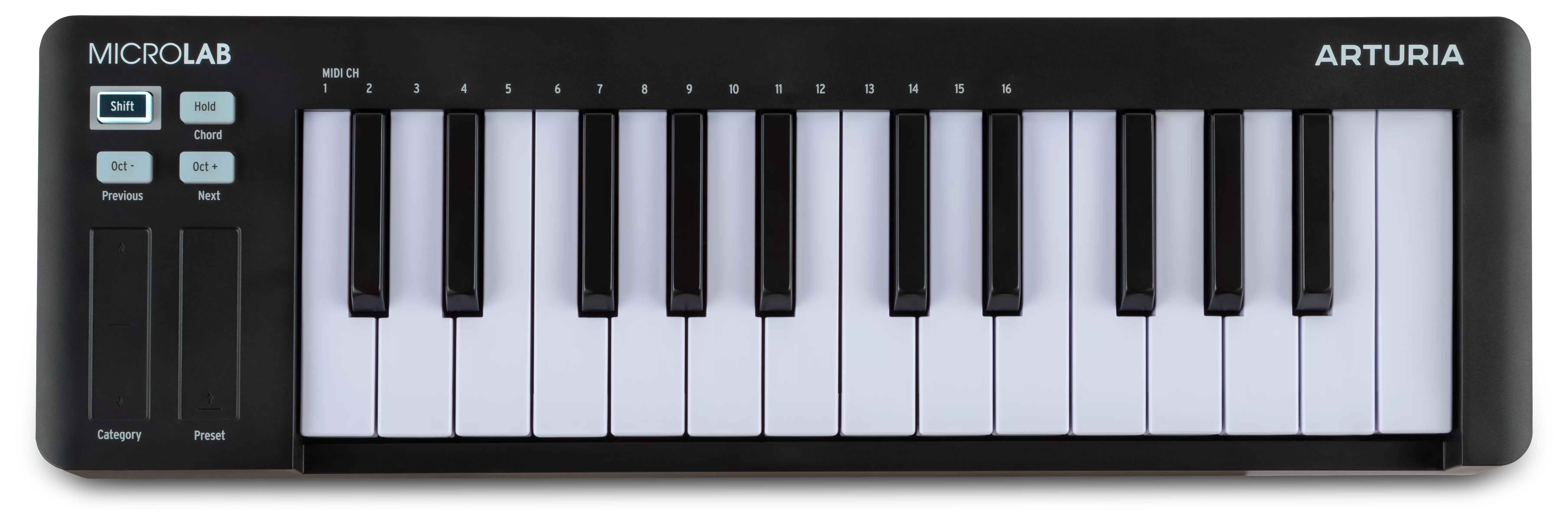 Arturia MicroLab Mk3 Black 4