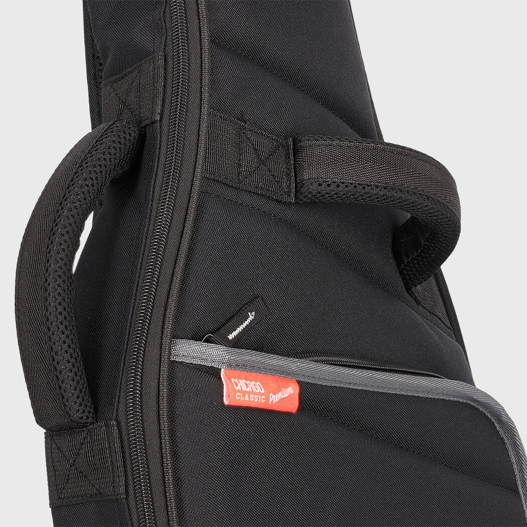 Image of Chicago classic westerngitarren tasche premium 7 grau 1050