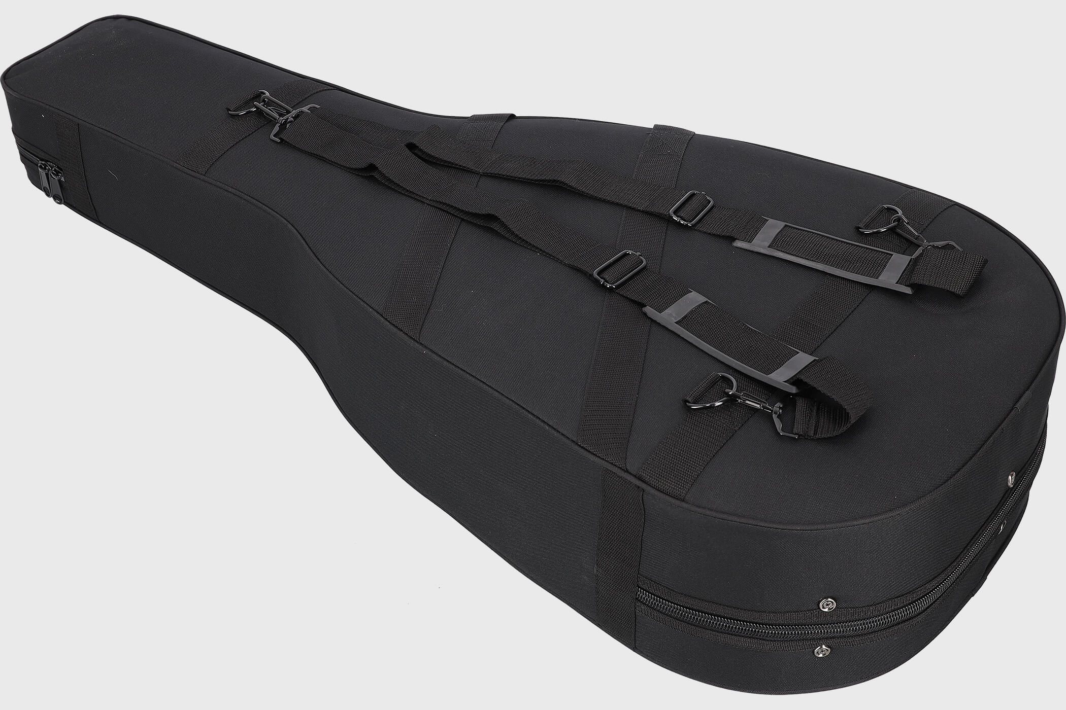 Image of Chicago classic lightweight koffer western gitarre schwarz 4 grau 2100x1400