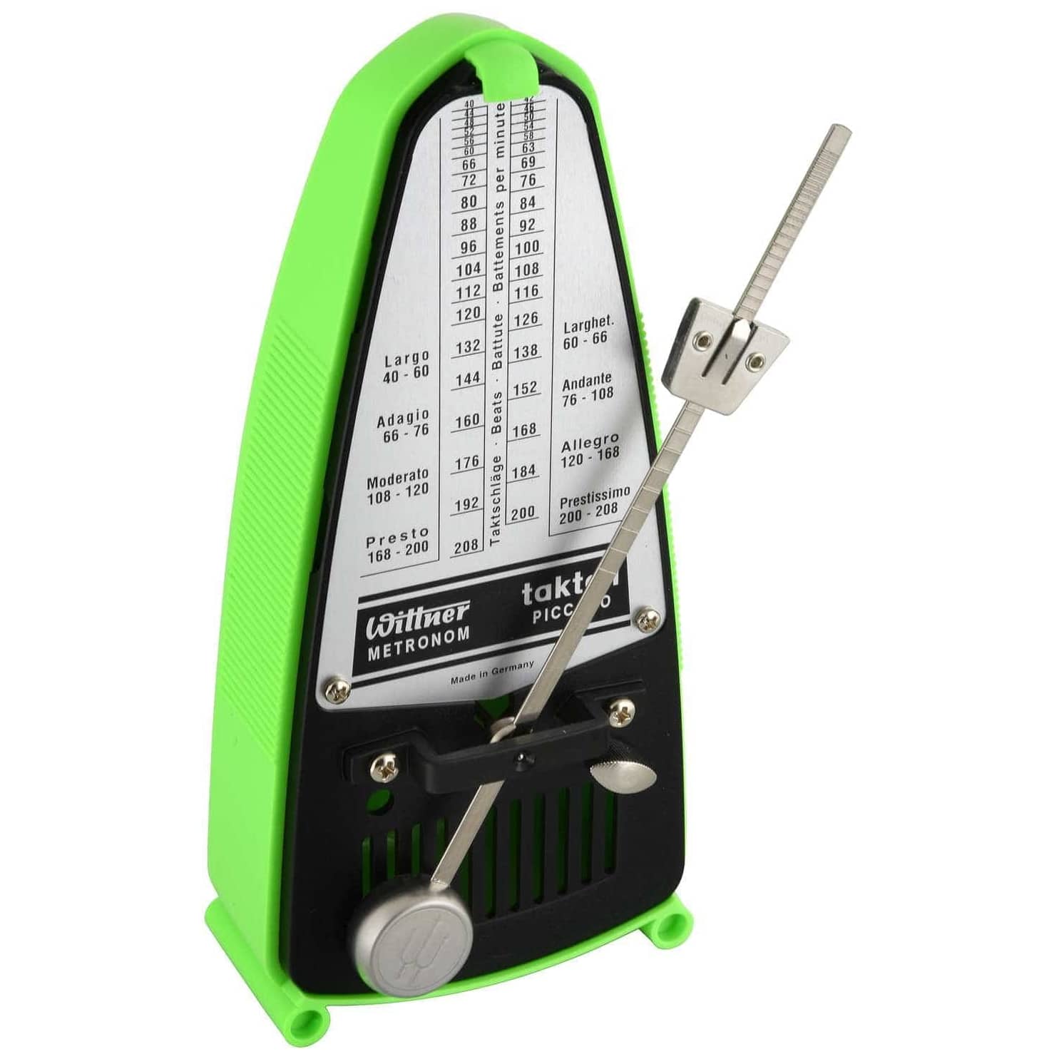 Wittner - Wittner Piccolo Taktell Neon-Grün