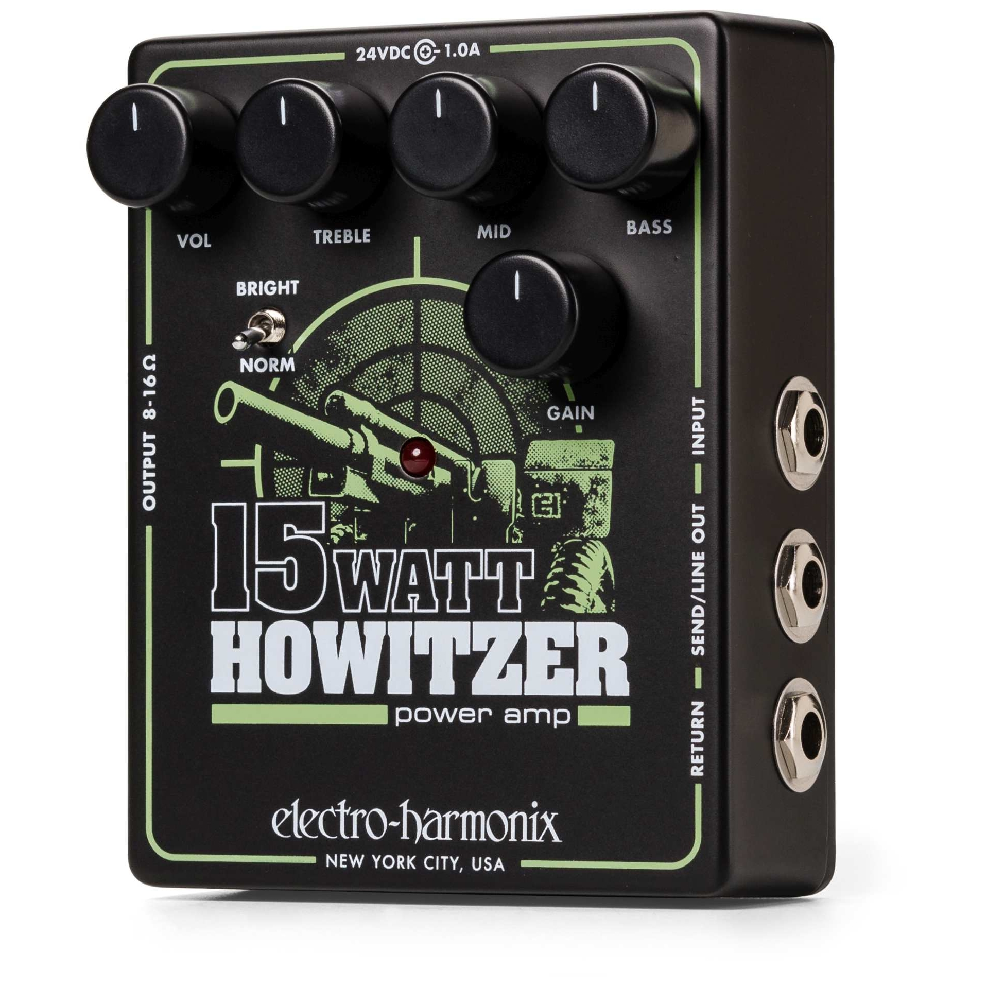 Electro Harmonix - Electro Harmonix 15Watt Howitzer Pedal Amp - 1