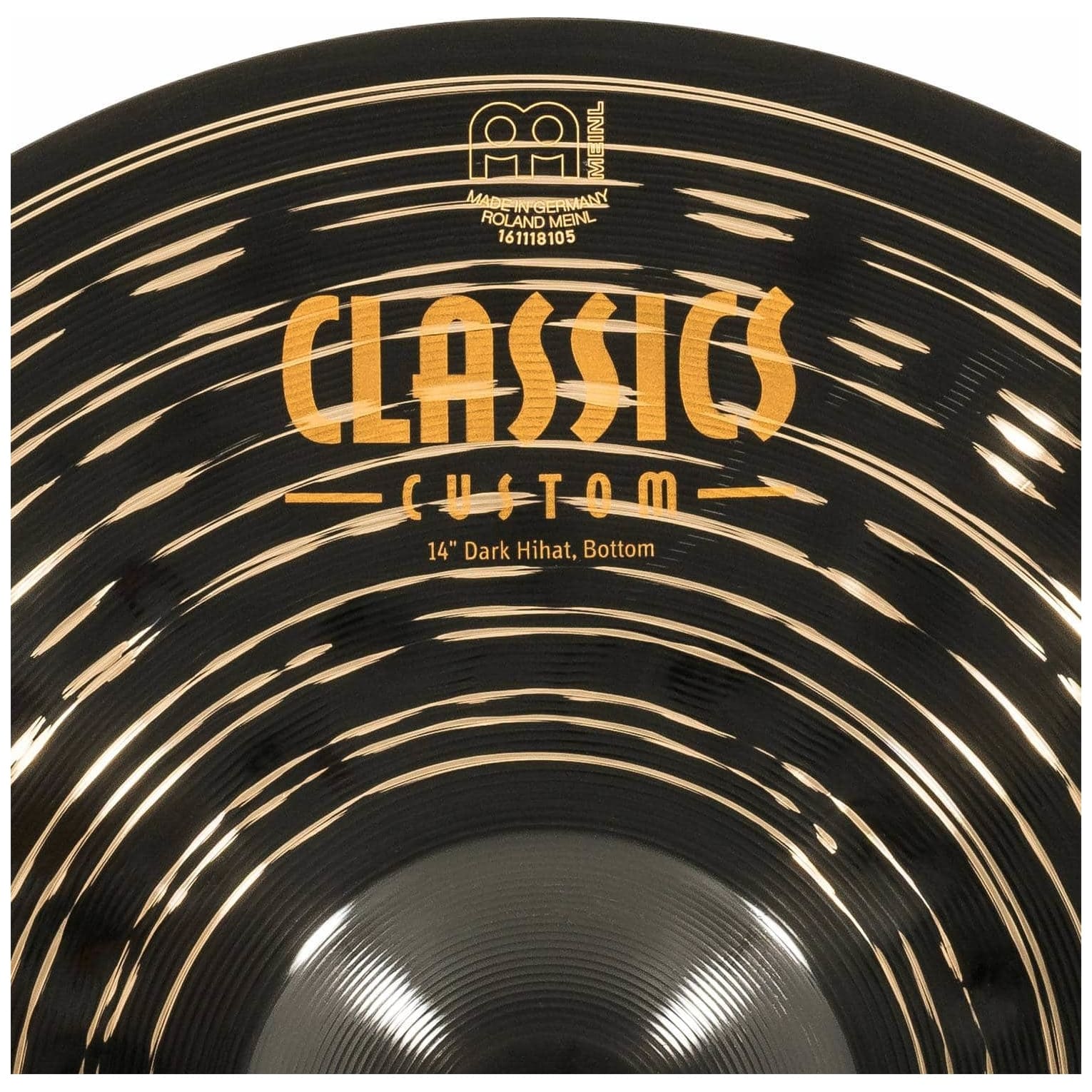 Meinl Cymbals - Meinl Cymbals CC14DAH - 14 Classics Custom Dark Hihat - 9