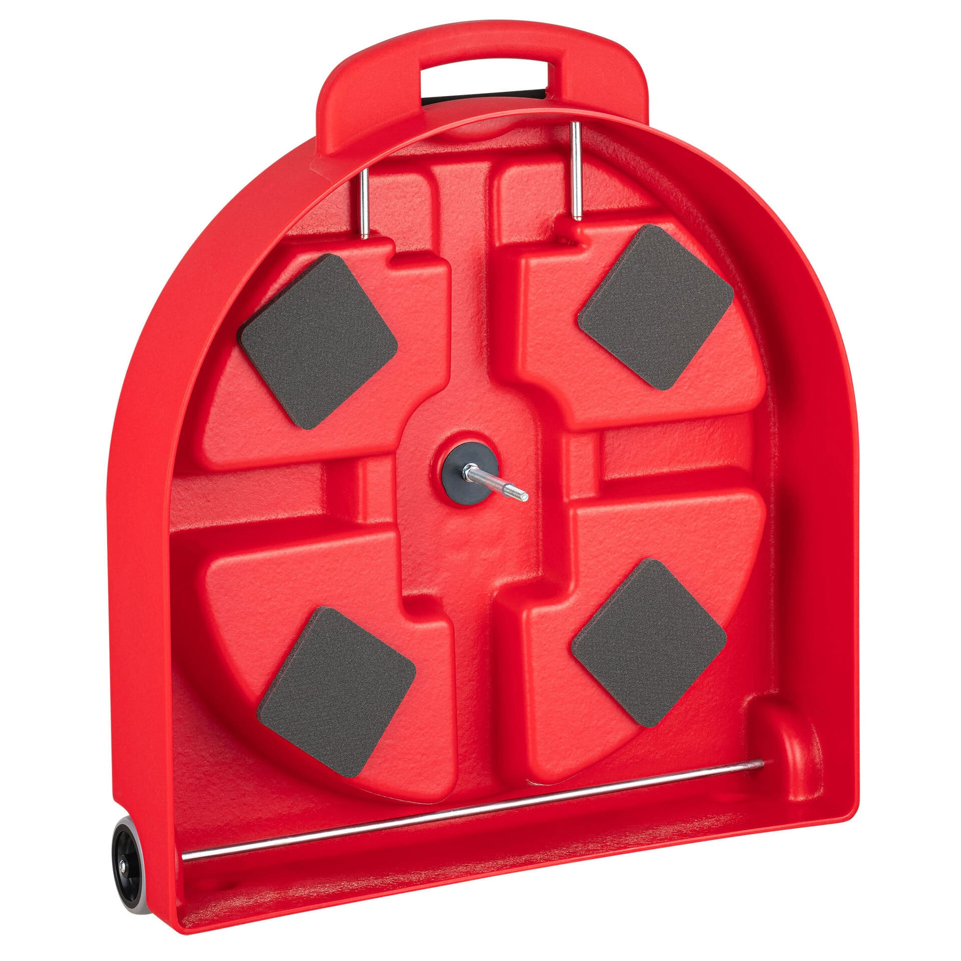 Meinl Cymbals MCC22R-TR 22" Pro Cymbal Case Trolley, Red 3