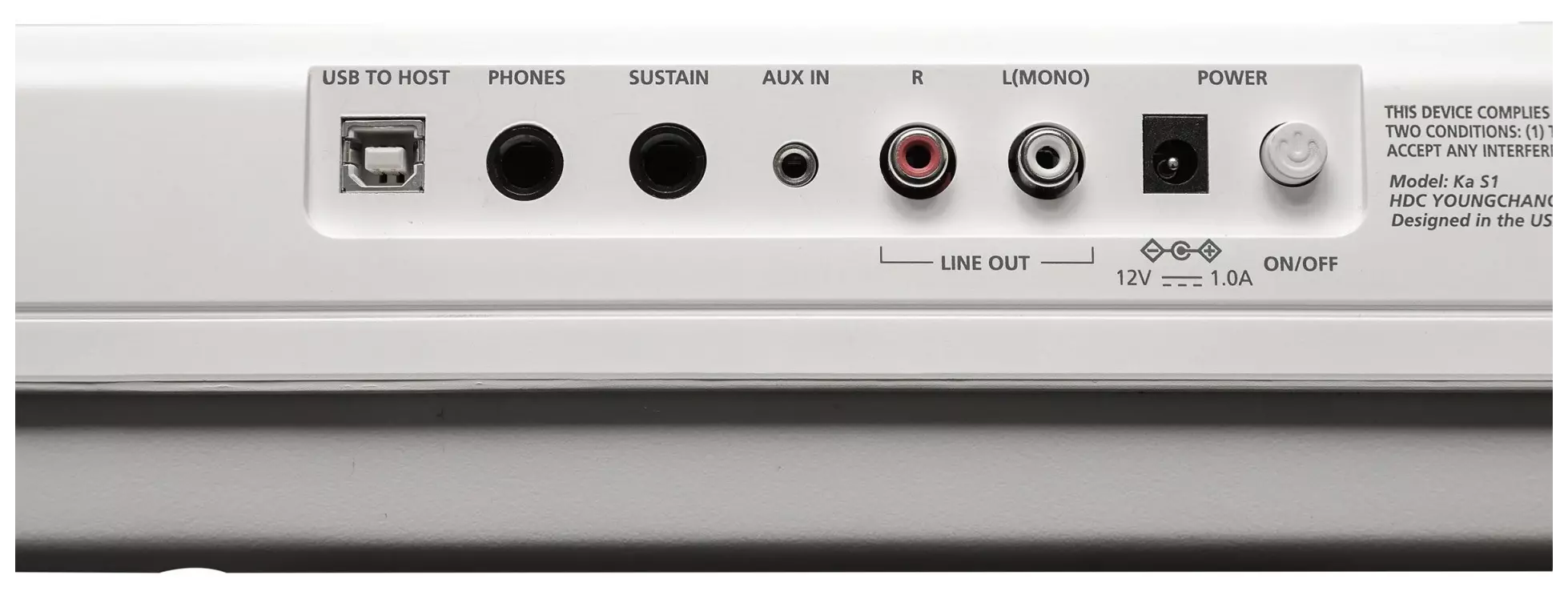 Kurzweil KAS1-WH 1