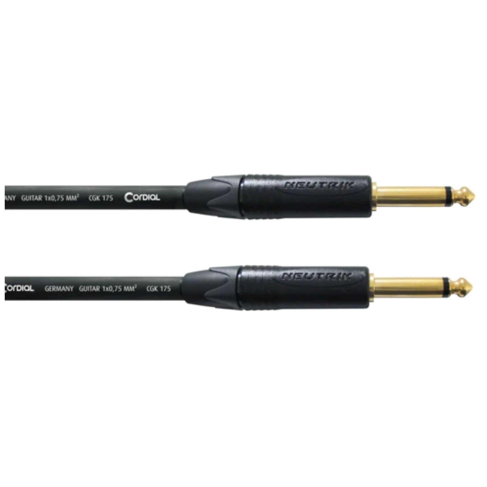 Cordial Instrumentenkabel CSI 6 PP 175 6m NEUTRIK 2 x Klinke 6,3 mm mono 1