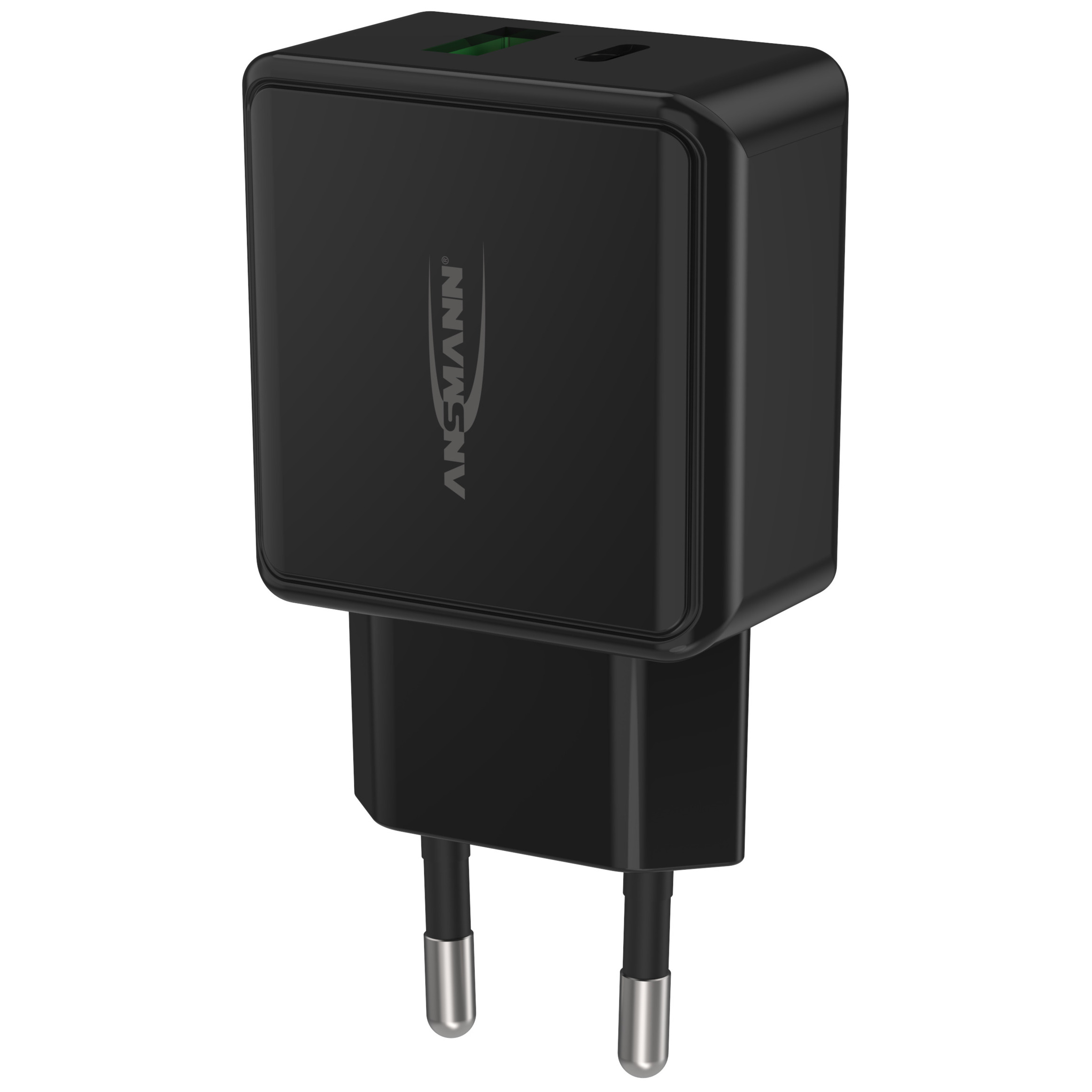 Ansmann Home Charger HC218PD schwarz / 3 A / 20 W / 2 Port 5