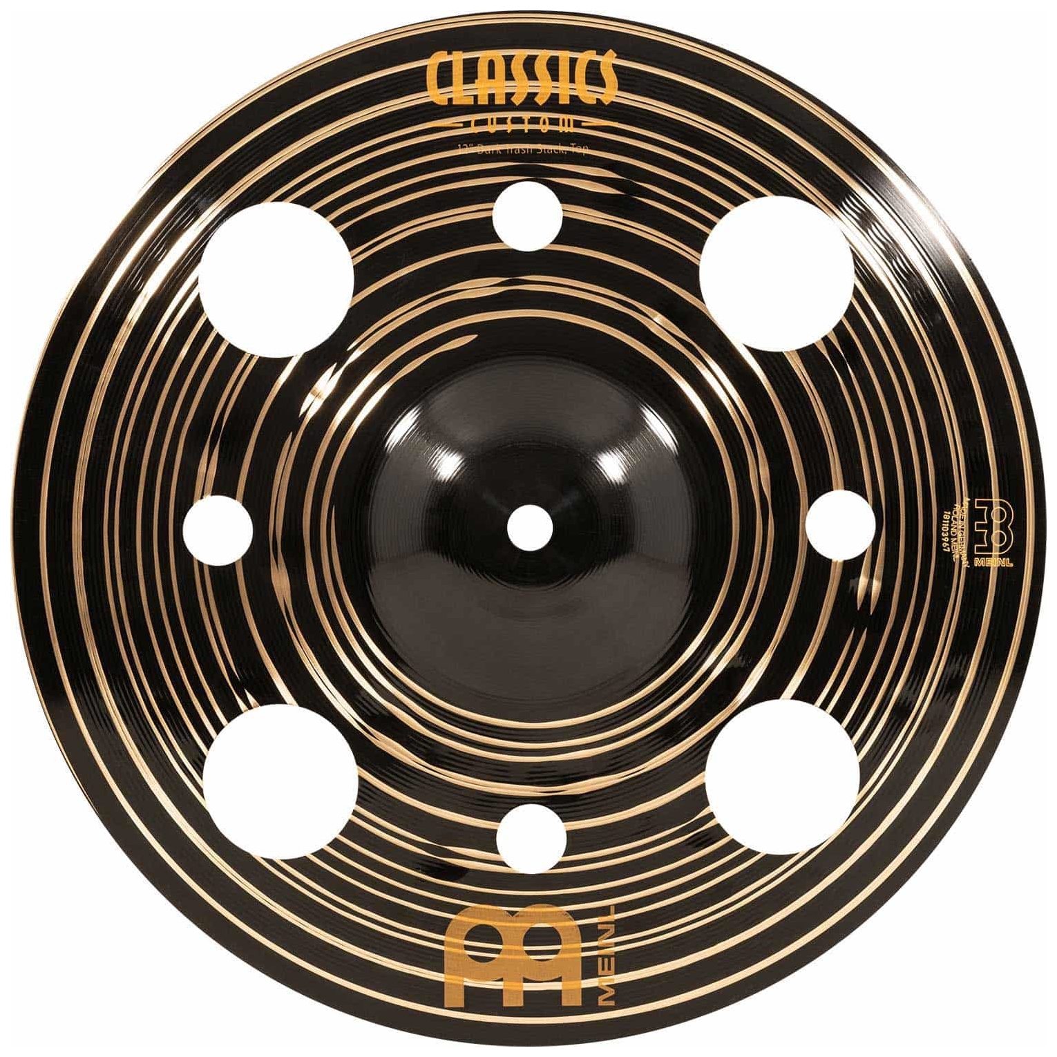 Meinl Cymbals - Meinl Cymbals CC-12DASTK - 12 Classics Custom Dark Trash Stack - 4